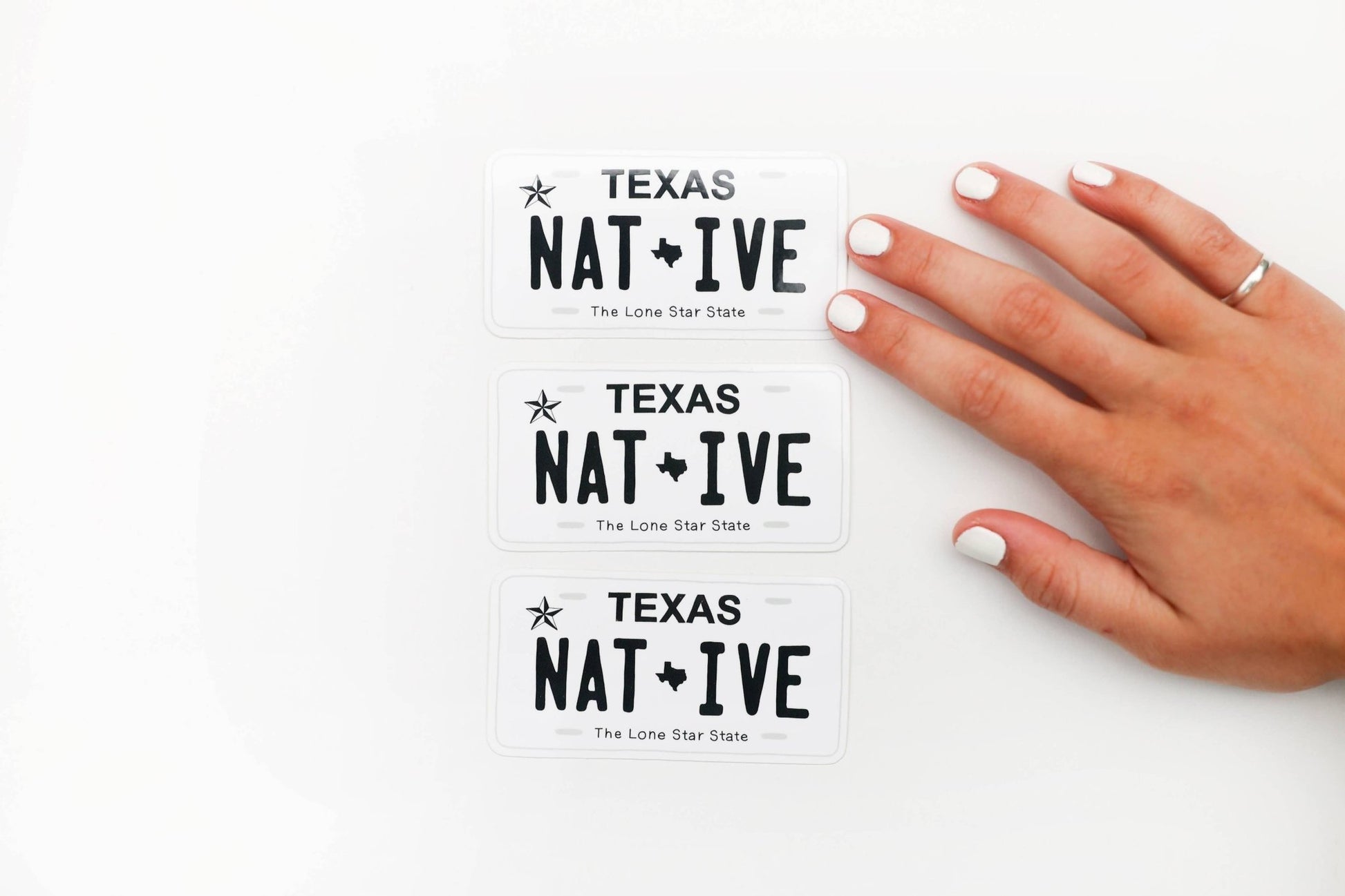 Colorful "Native" State License Plate Stickers - Wander Together Outfitters