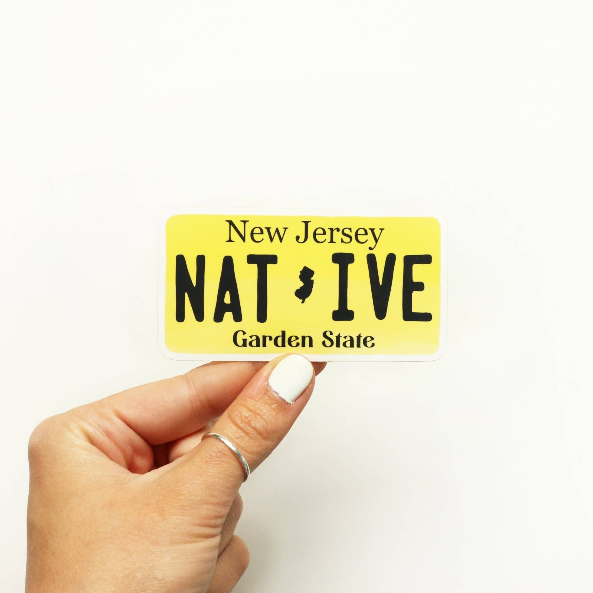 Colorful "Native" State License Plate Stickers - Wander Together Outfitters