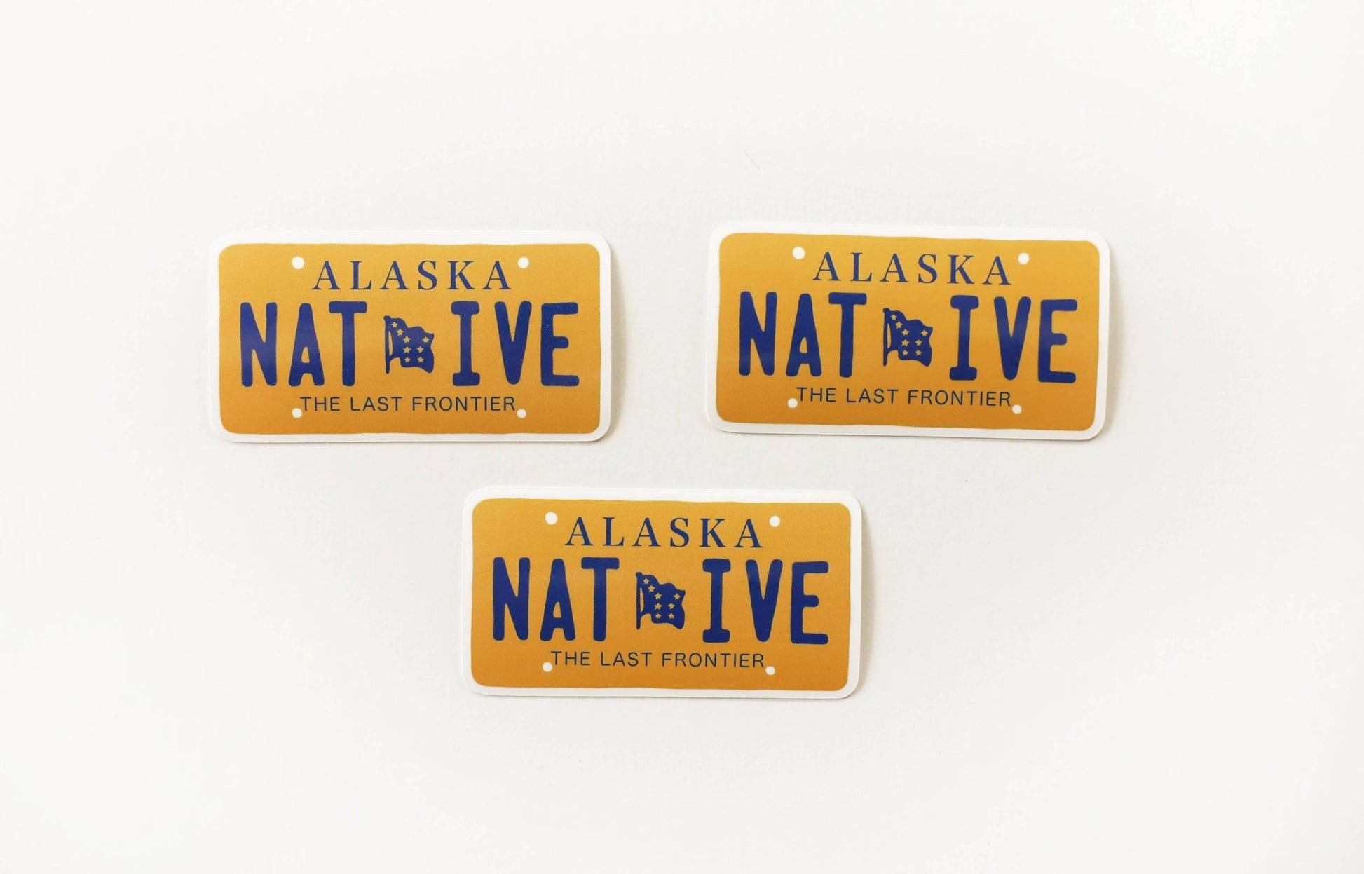 Colorful "Native" State License Plate Stickers - Wander Together Outfitters