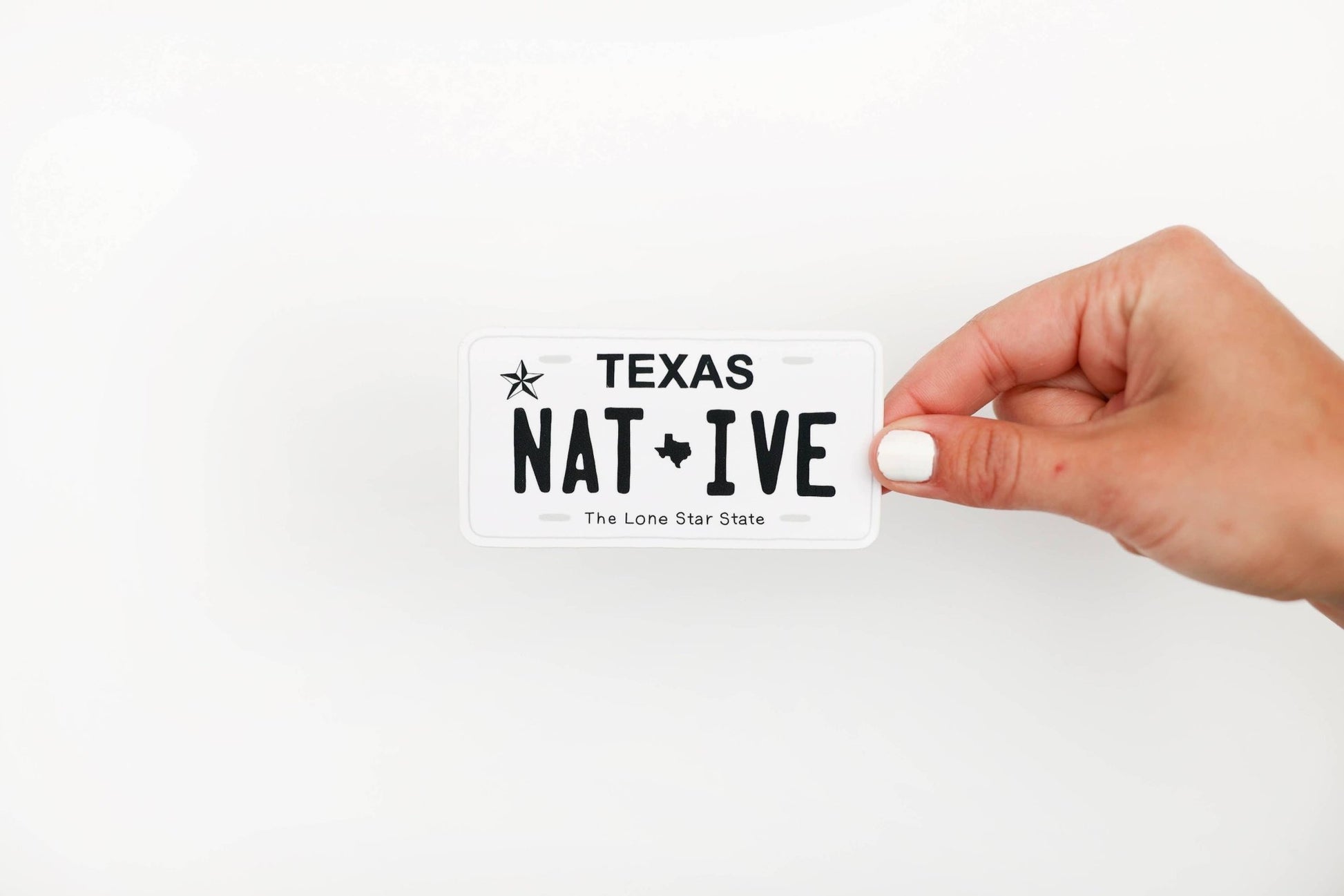 Colorful "Native" State License Plate Stickers - Wander Together Outfitters