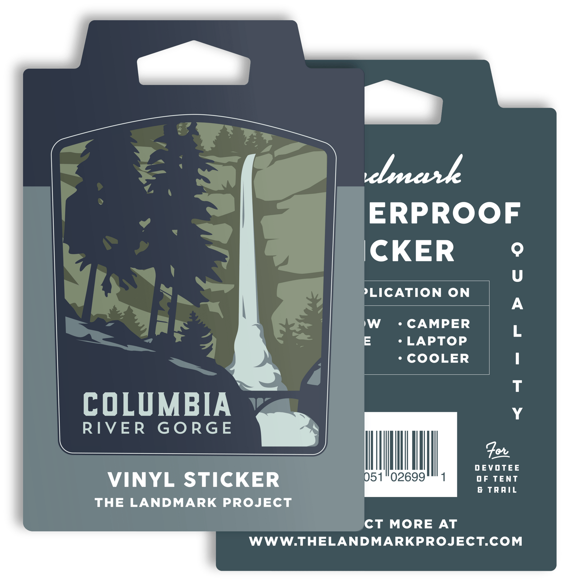 Columbia River Gorge Sticker, Oregon - Wander Together Outfitters