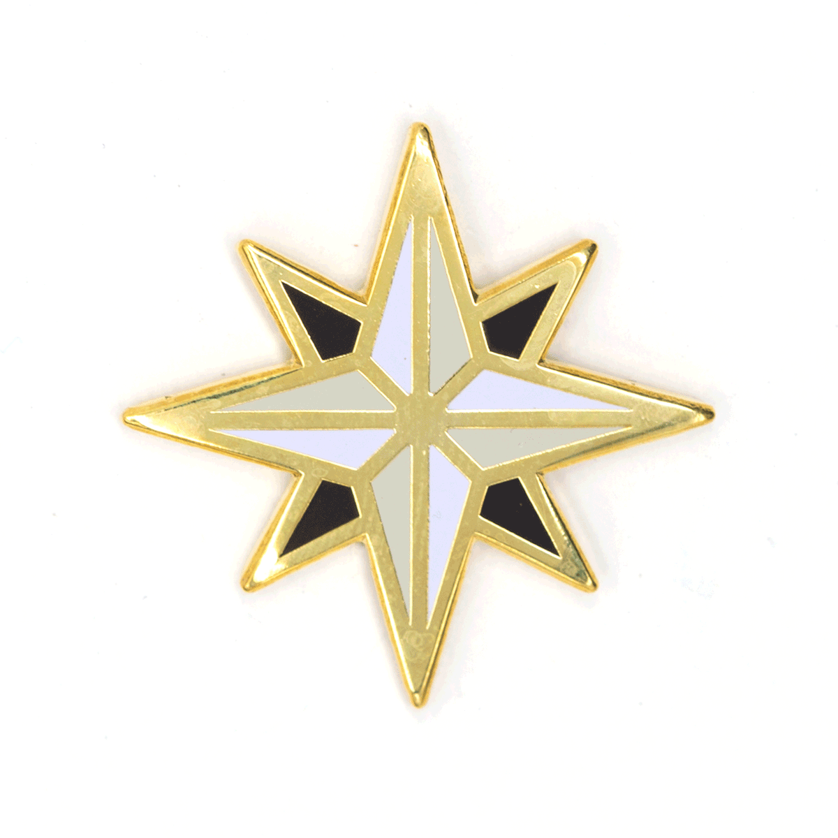Compass Rose Enamel Pin - Wander Together Outfitters