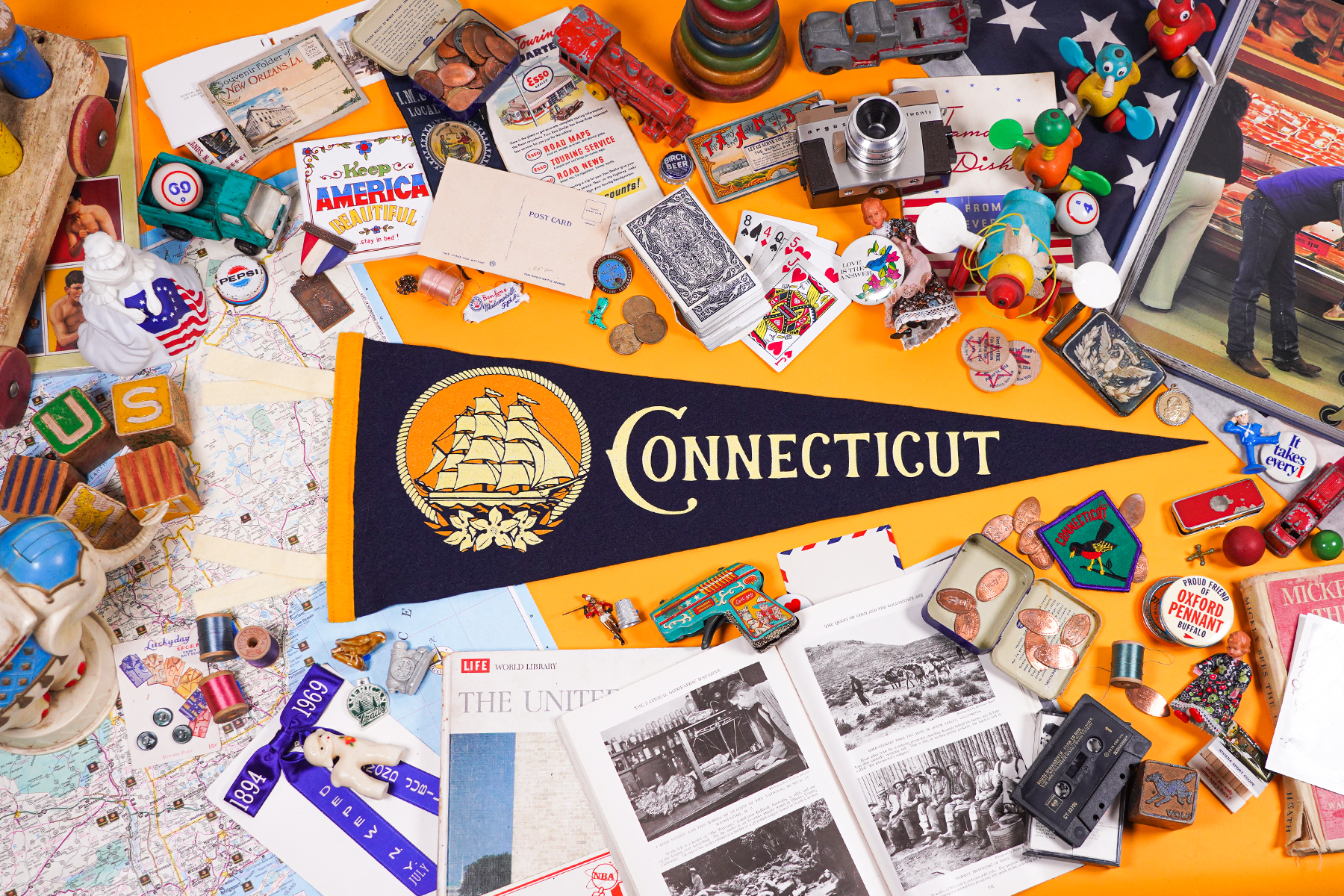 Connecticut Pennant - Wander Together Outfitters
