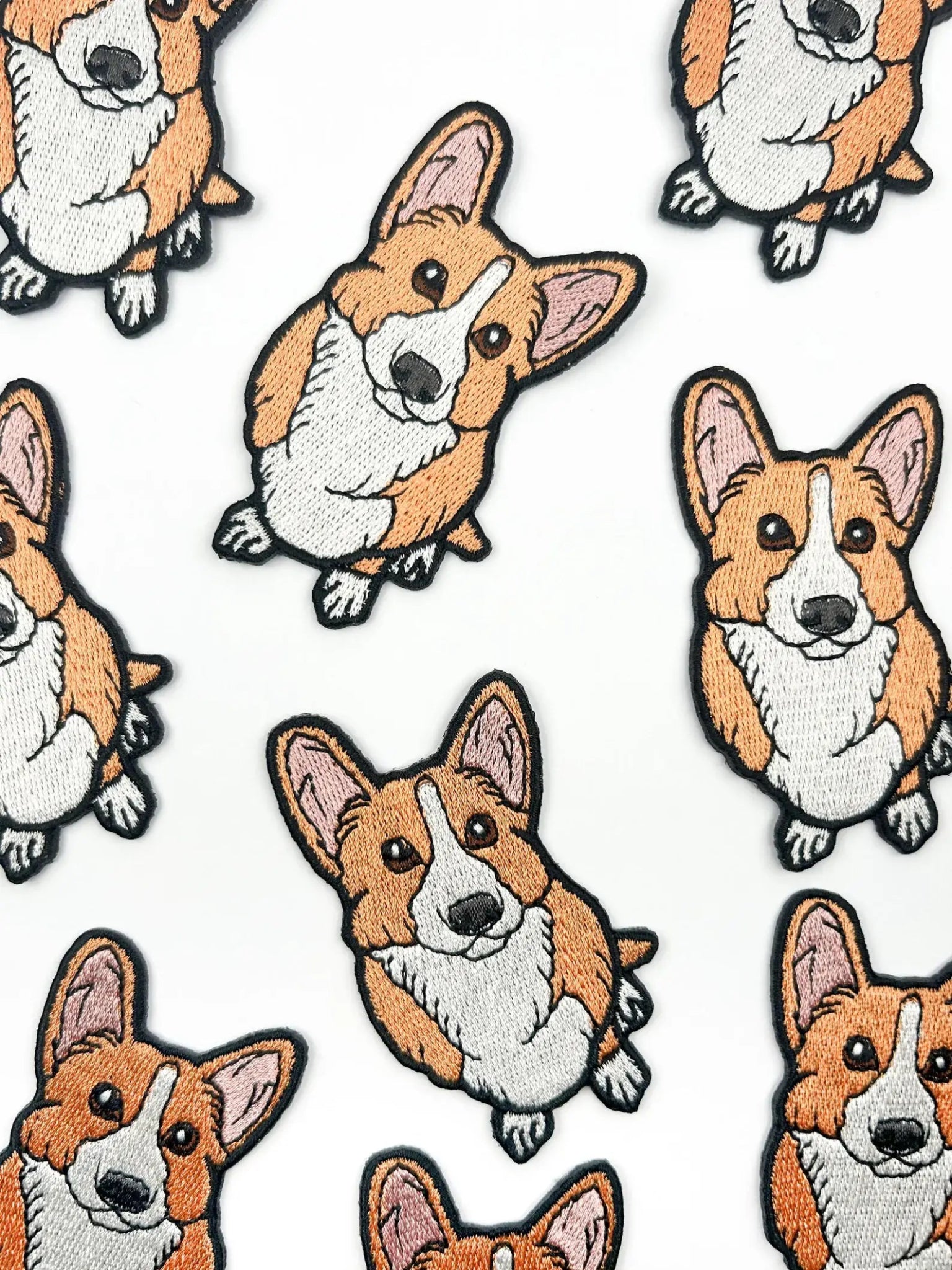 Corgi Patch Cute Embroidered Iron On Patch for Dog Lovers - Wander Together Outfitters