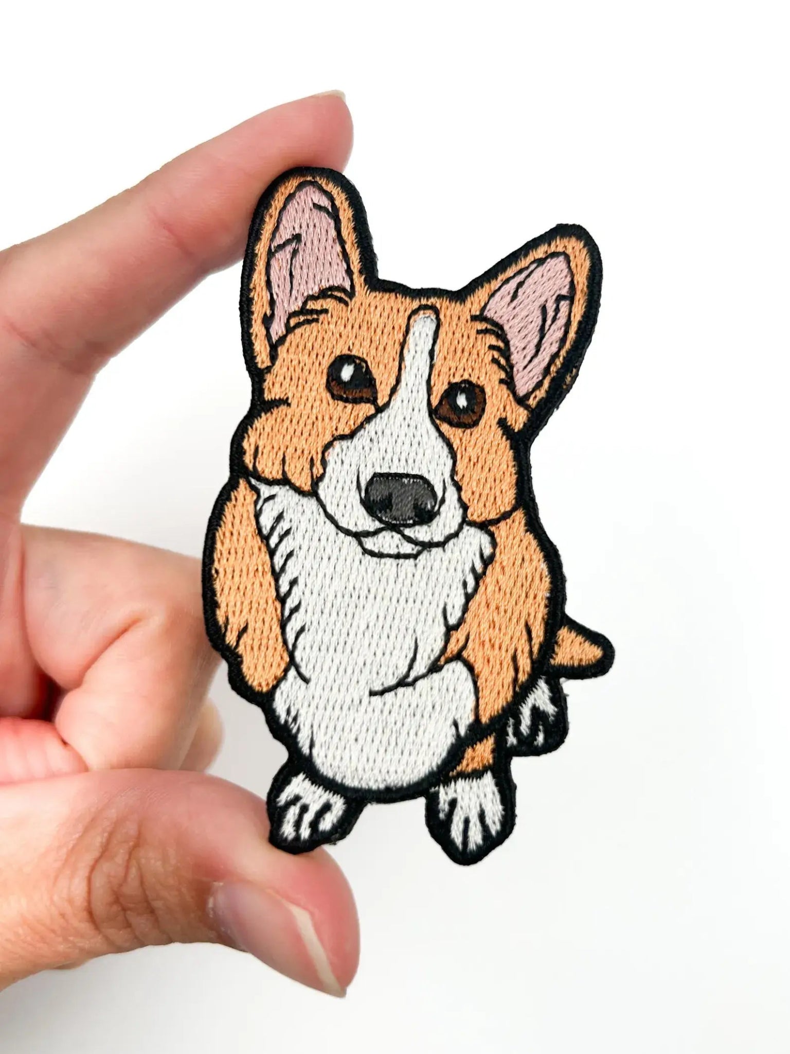 Corgi Patch Cute Embroidered Iron On Patch for Dog Lovers - Wander Together Outfitters