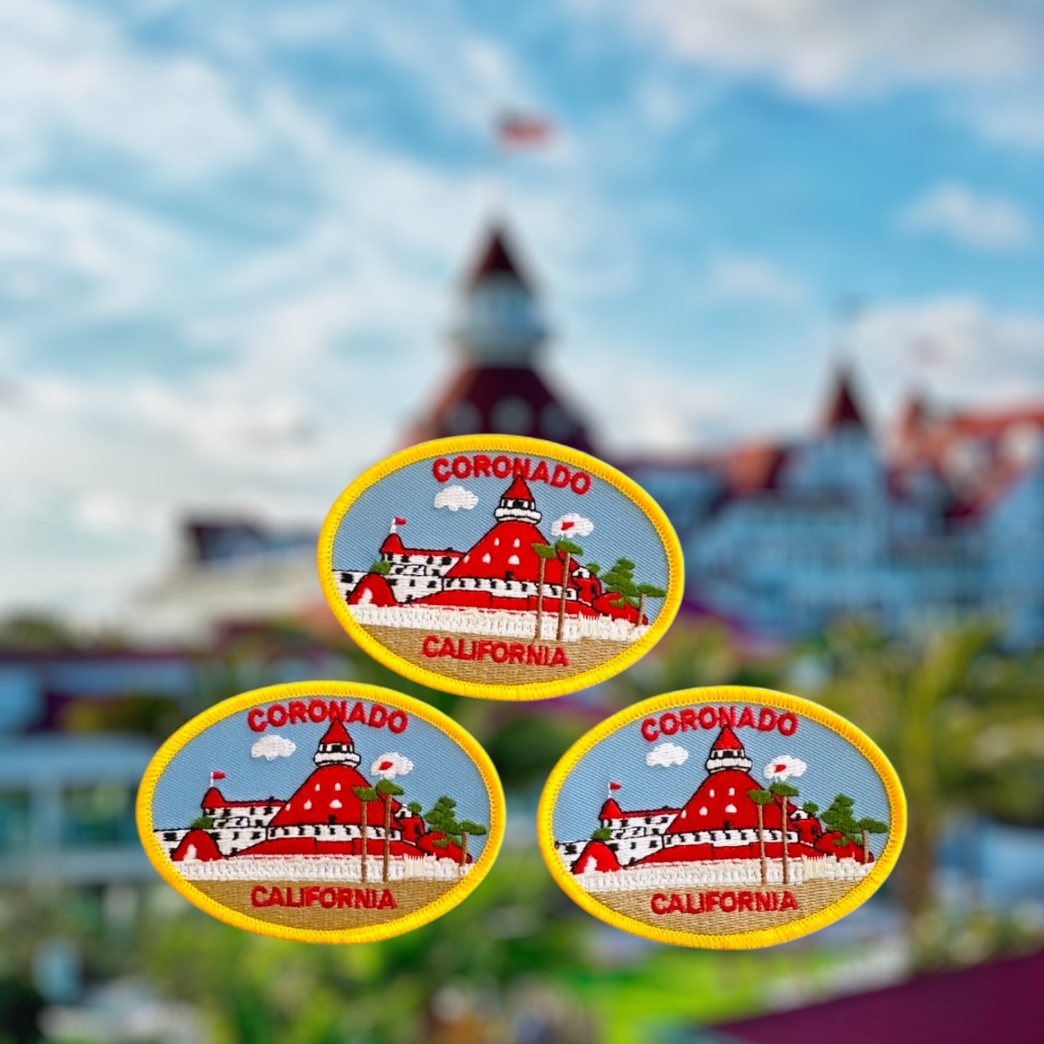 Coronado California Embroidered Iron On Patch - Wander Together Outfitters