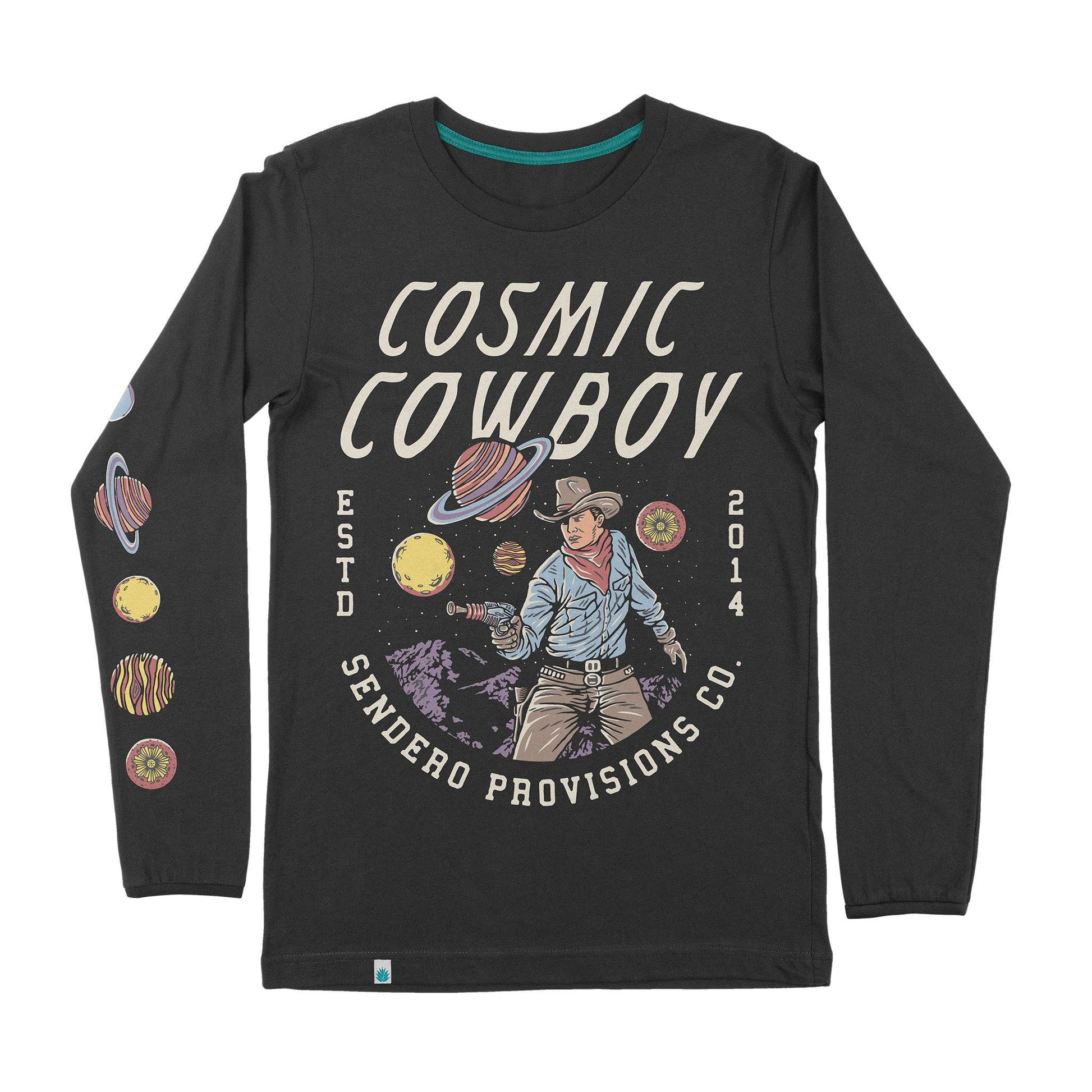 “Cosmic Cowboy” Long Sleeve T-Shirt - Wander Together Outfitters