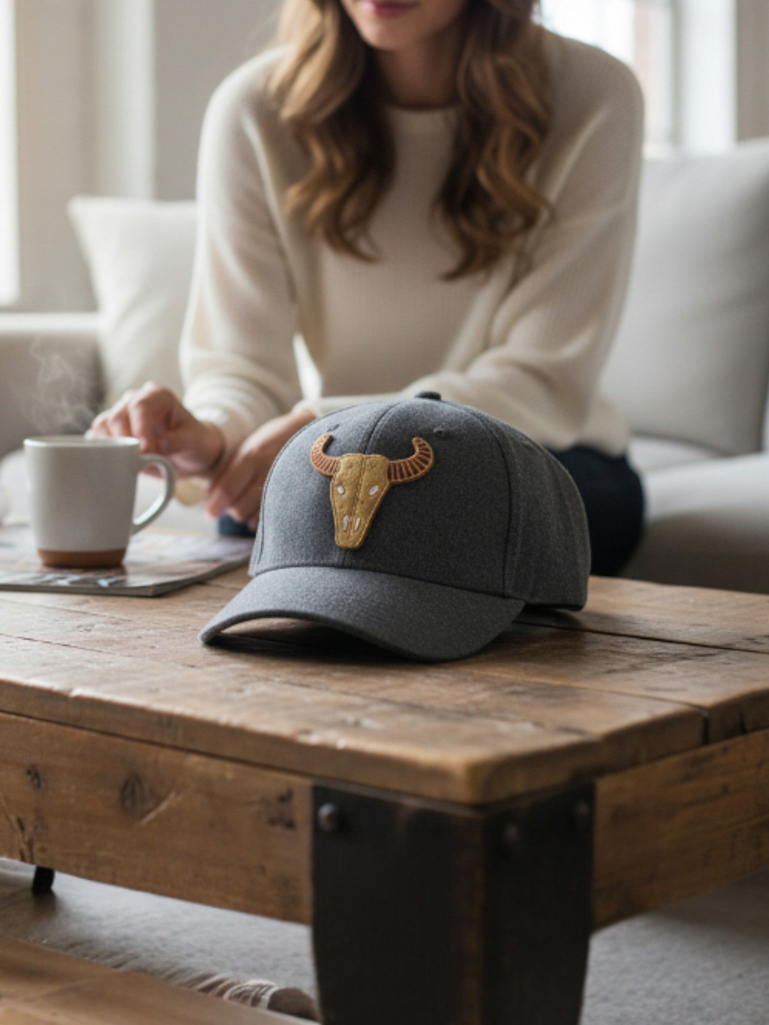 Cow Skull Patch - Wander Together Outfitters