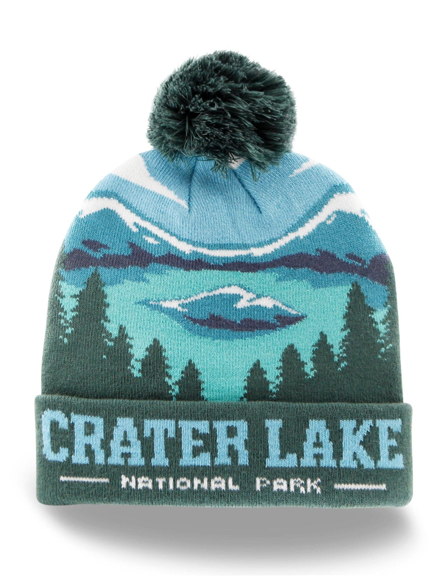 Crater Lake National Park PomPom Beanie - Wander Together Outfitters