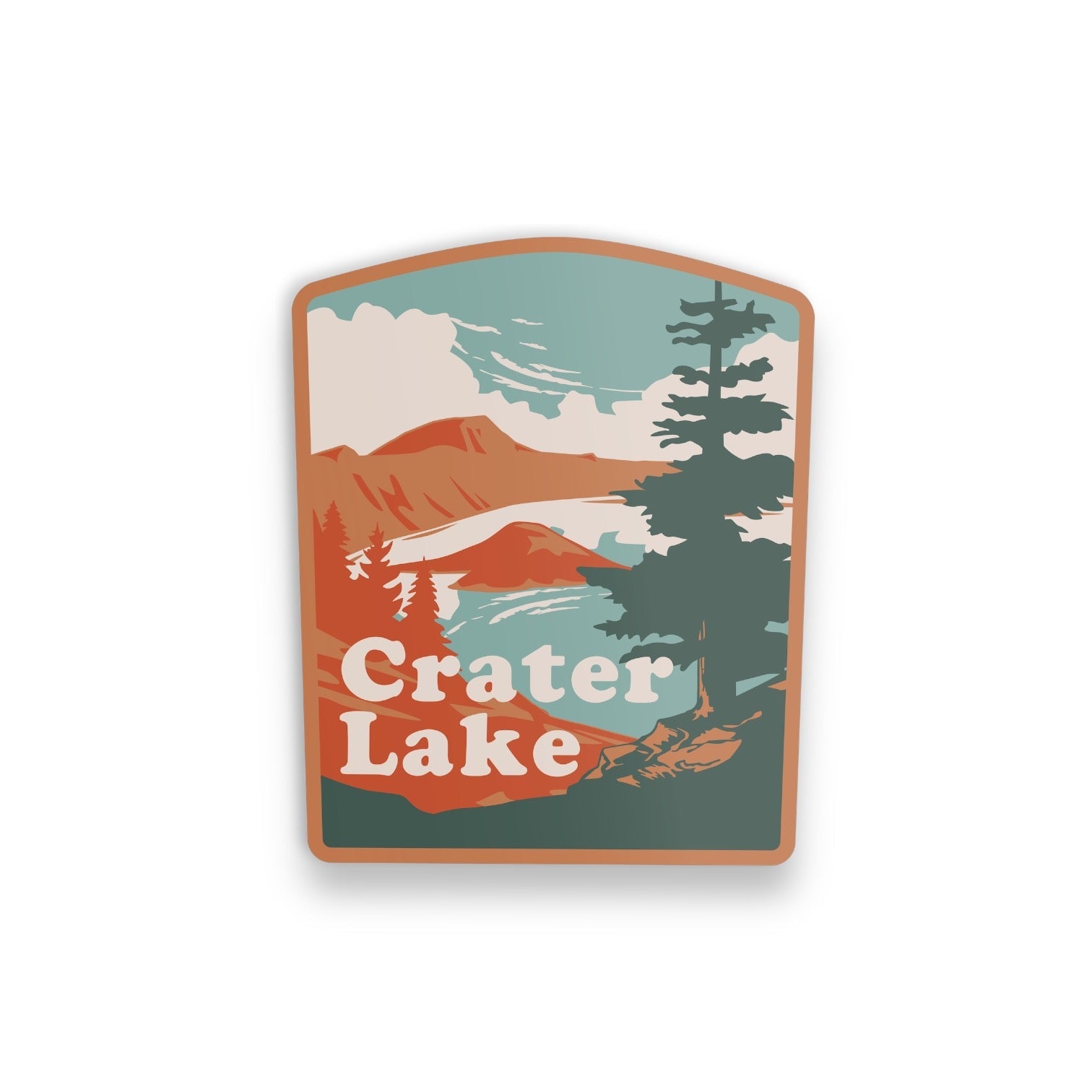 Crater Lake National Park Sticker - Wander Together Outfitters