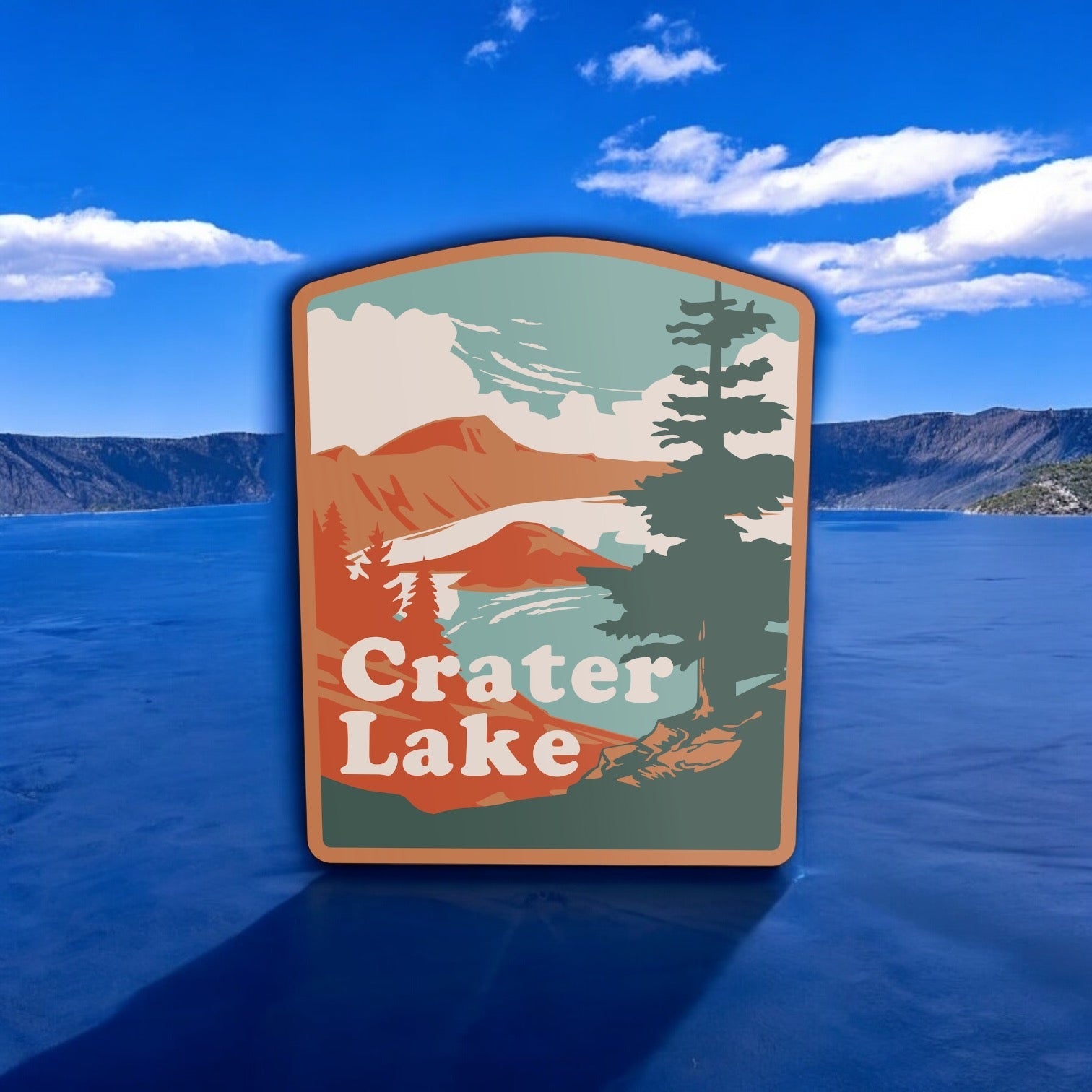 Crater Lake National Park Sticker - Wander Together Outfitters