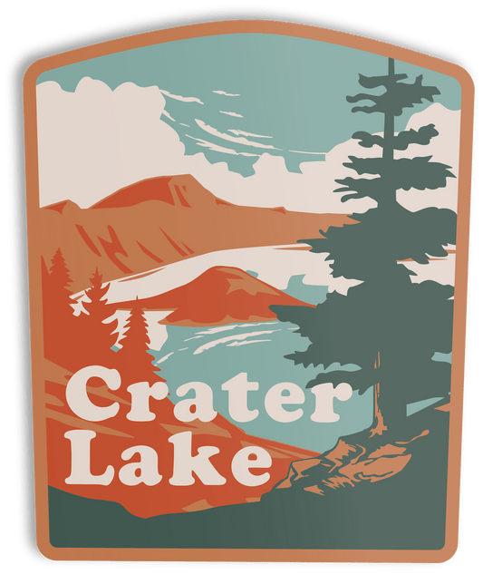 Crater Lake National Park Sticker - Wander Together Outfitters