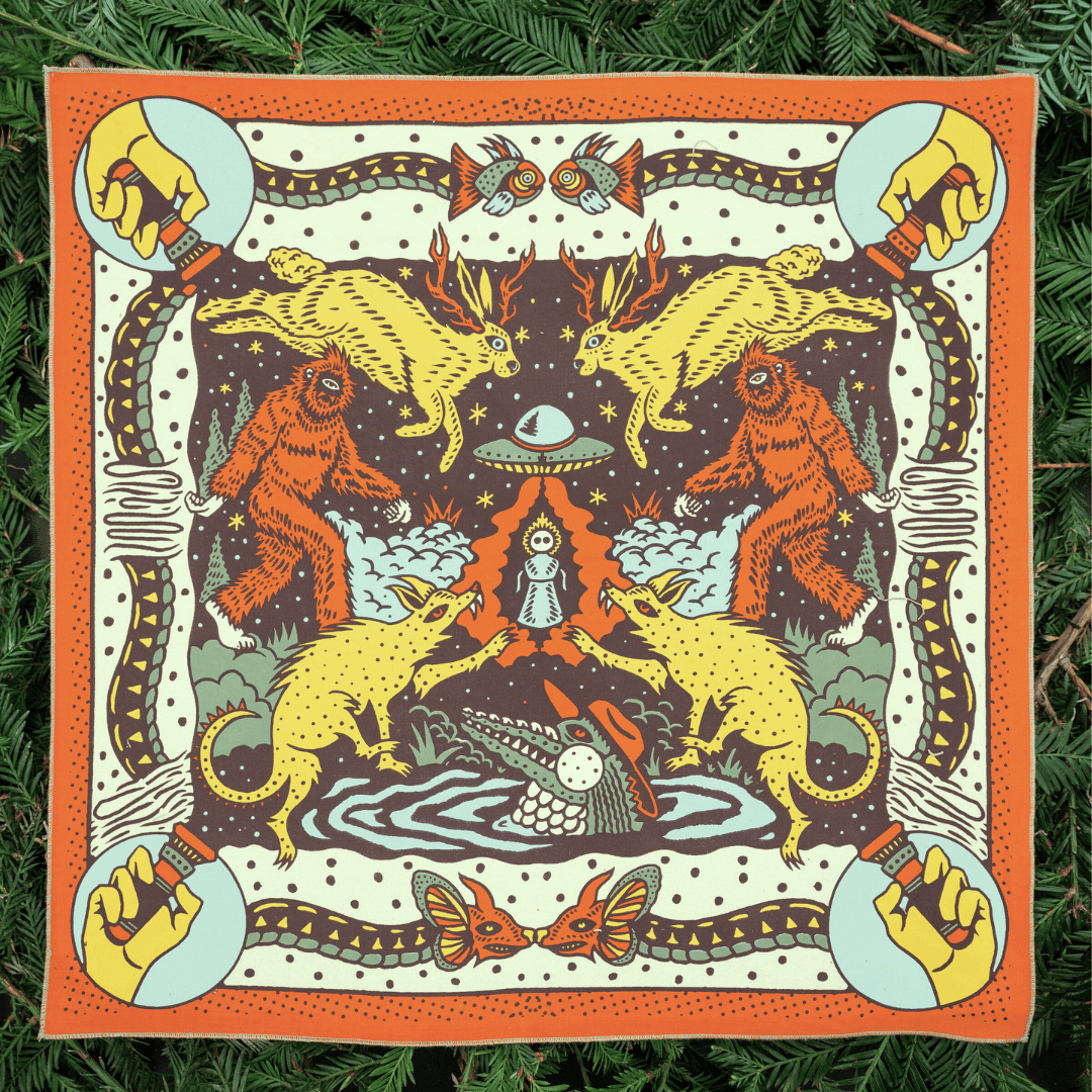 "Creatures Of The Night" Bandana - Wander Together Outfitters
