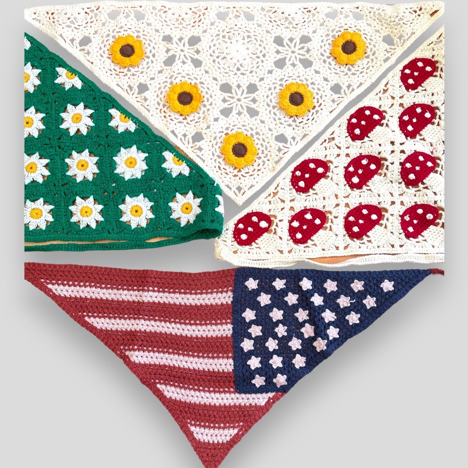 Crochet Headband Hair Bandanas (Last Chance CLEARANCE) - Wander Together Outfitters