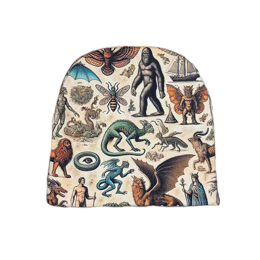 Cryptids and Bigfoot, Mythological Creatures Beanie - Wander Together Outfitters