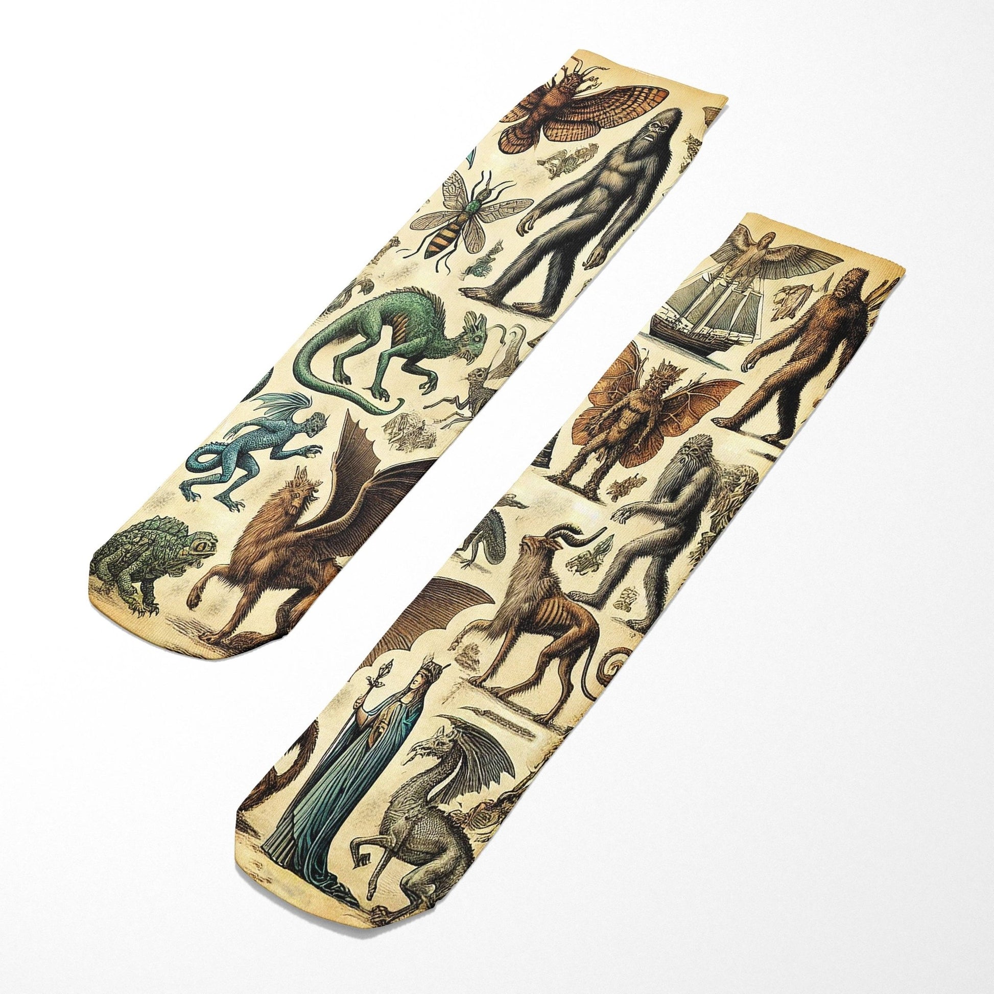 Cryptids and Mythological Creatures Socks - Wander Together Outfitters