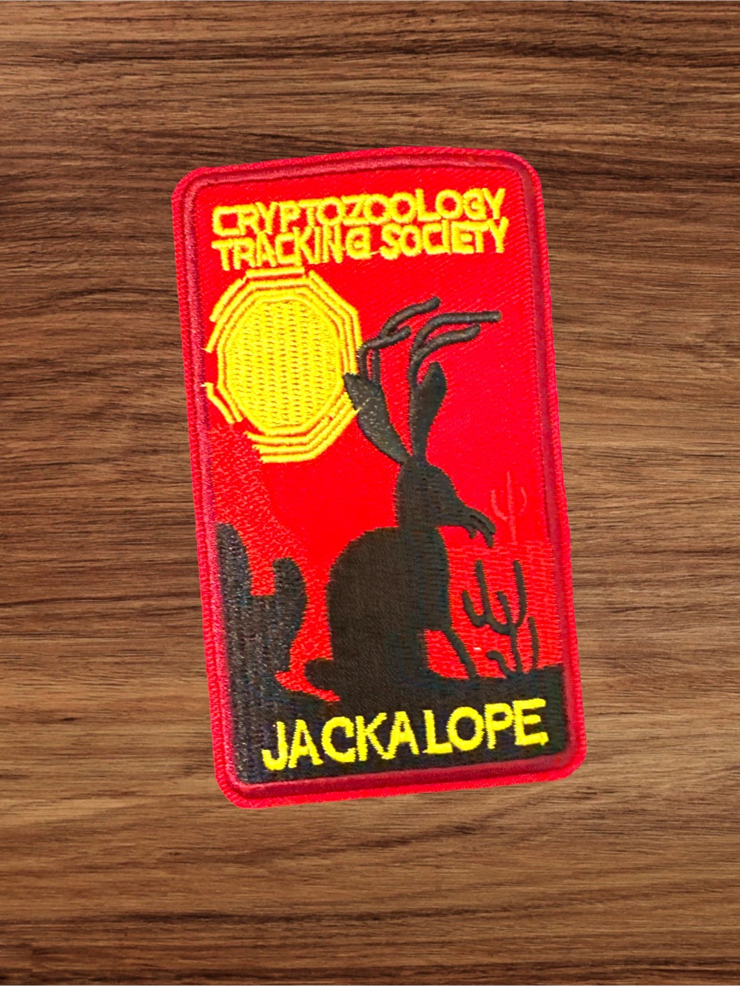 Cryptozoology Tracking Society Iron On Patches (Sasquatch, Loch Ness, Jackalope) - Wander Together Outfitters