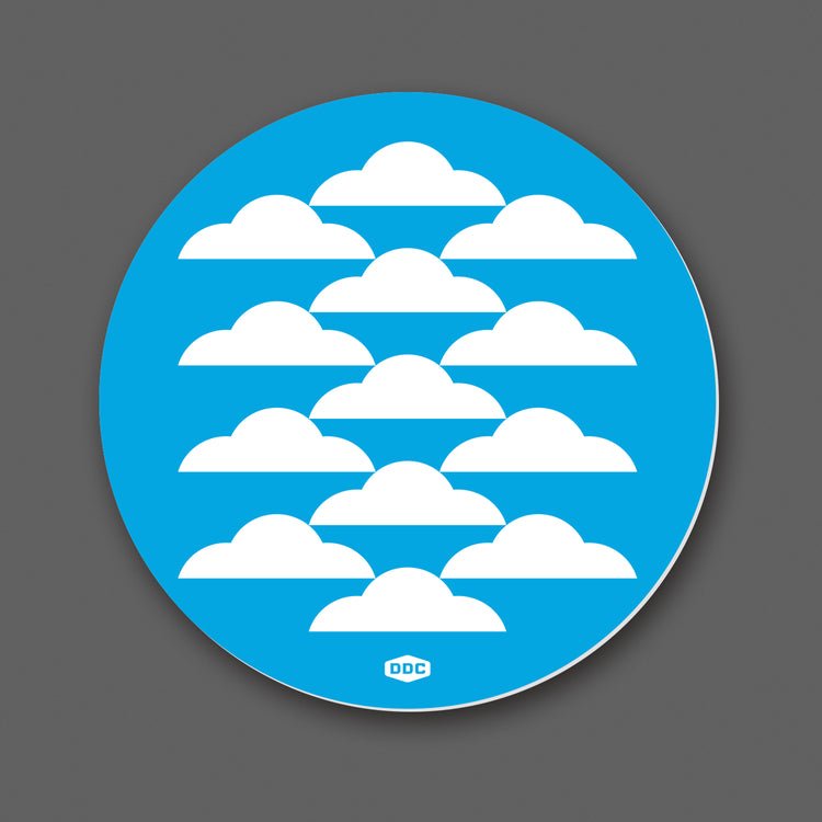 “Cumulus Clouds” Vinyl Sticker Decal - Wander Together Outfitters