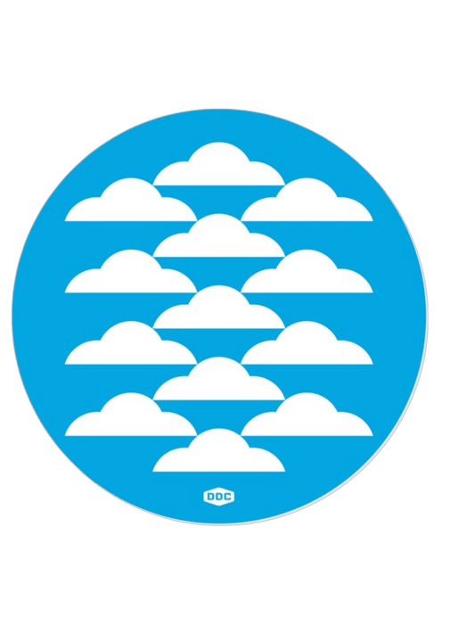 “Cumulus Clouds” Vinyl Sticker Decal - Wander Together Outfitters