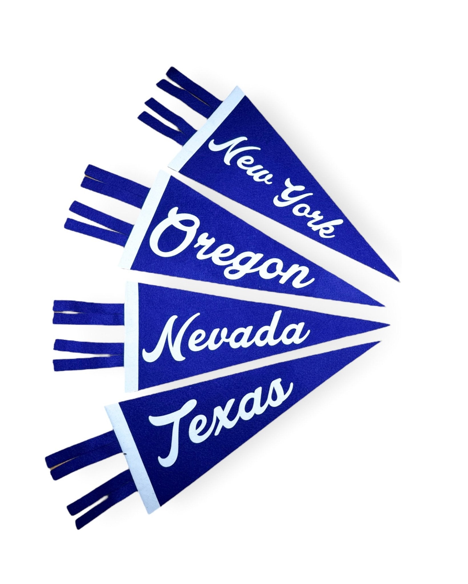 Customized State Mini Pennants - Wander Together Outfitters