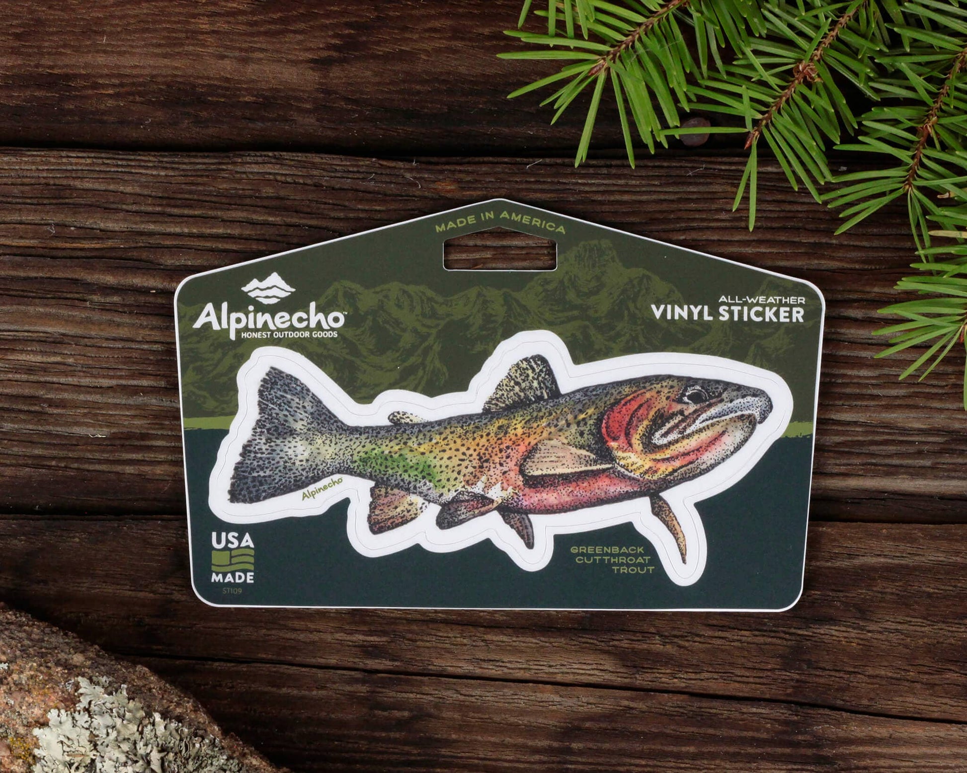 Cutthroat Trout Sticker - Wander Together Outfitters