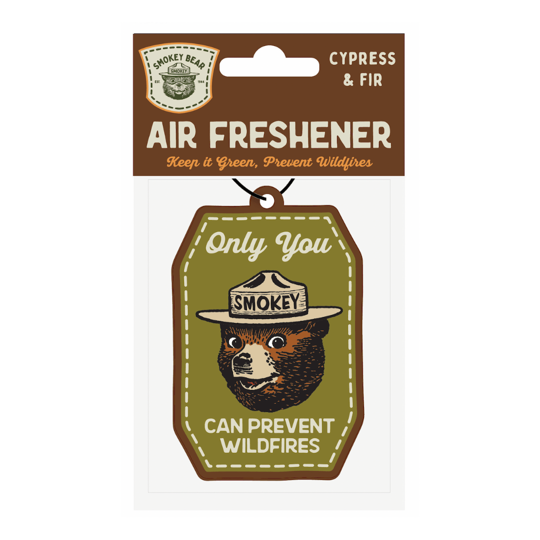 Cypress & Fir Smokey Bear Air Freshener - Wander Together Outfitters