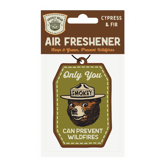 Cypress & Fir Smokey Bear Air Freshener - Wander Together Outfitters