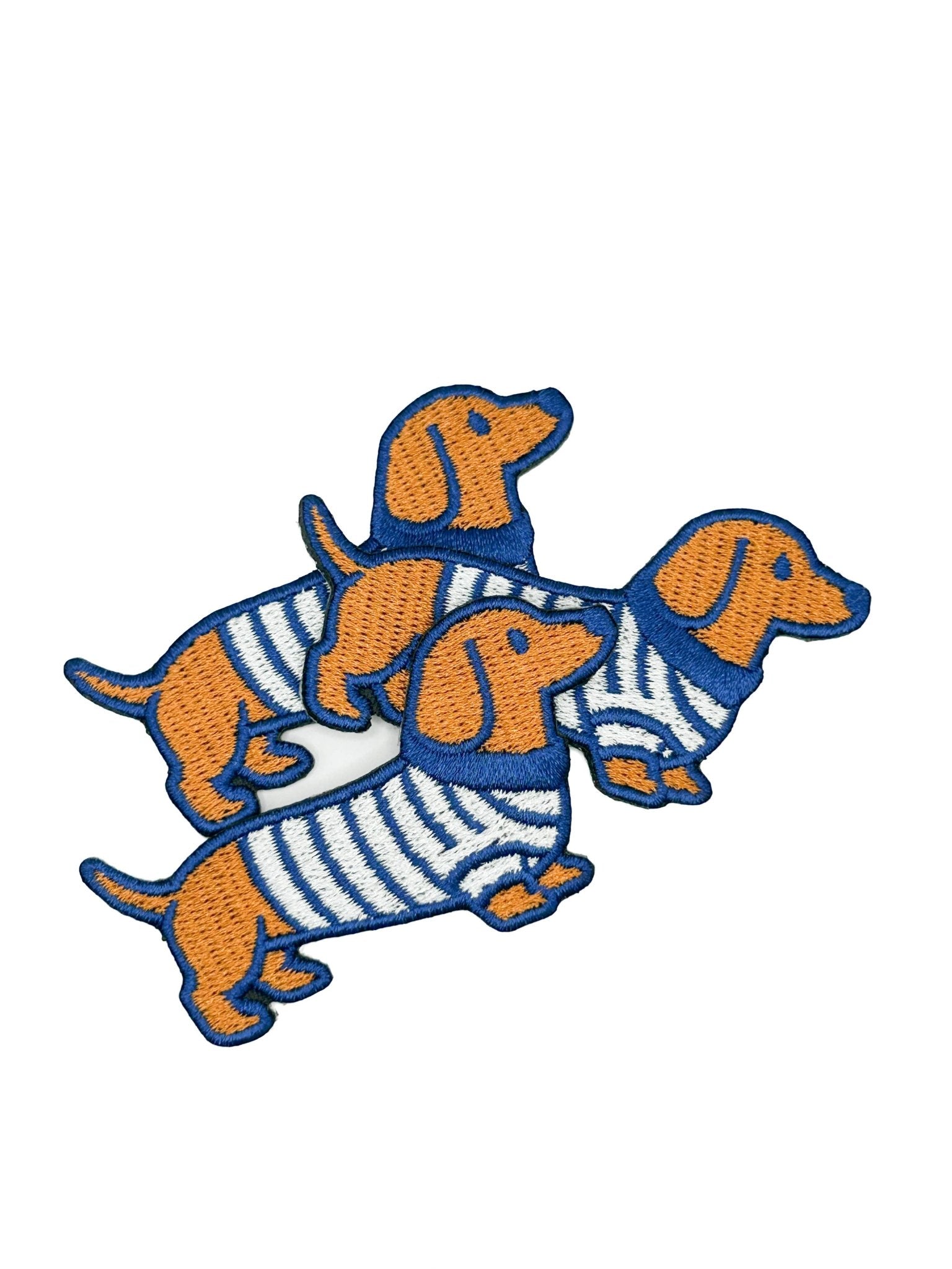 Dachshund Embroidered Patch Dog in Sweater Patch - Wander Together Outfitters
