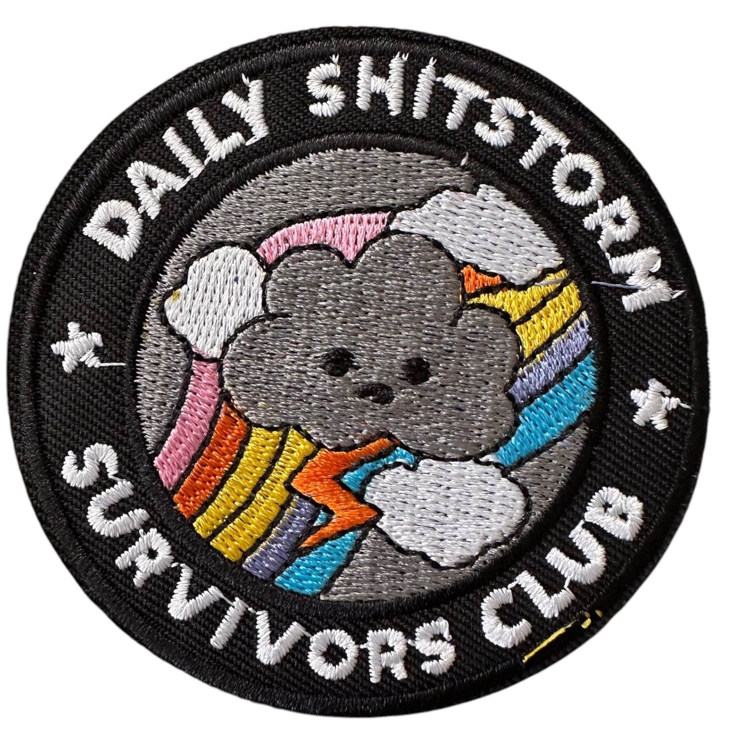 “Daily Shitstorm Survivors Club” Patch - Wander Together Outfitters