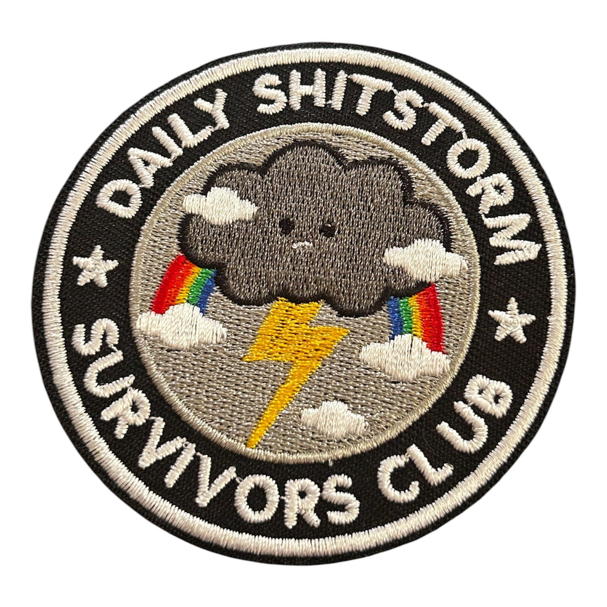 “Daily Shitstorm Survivors Club” Patch - Wander Together Outfitters
