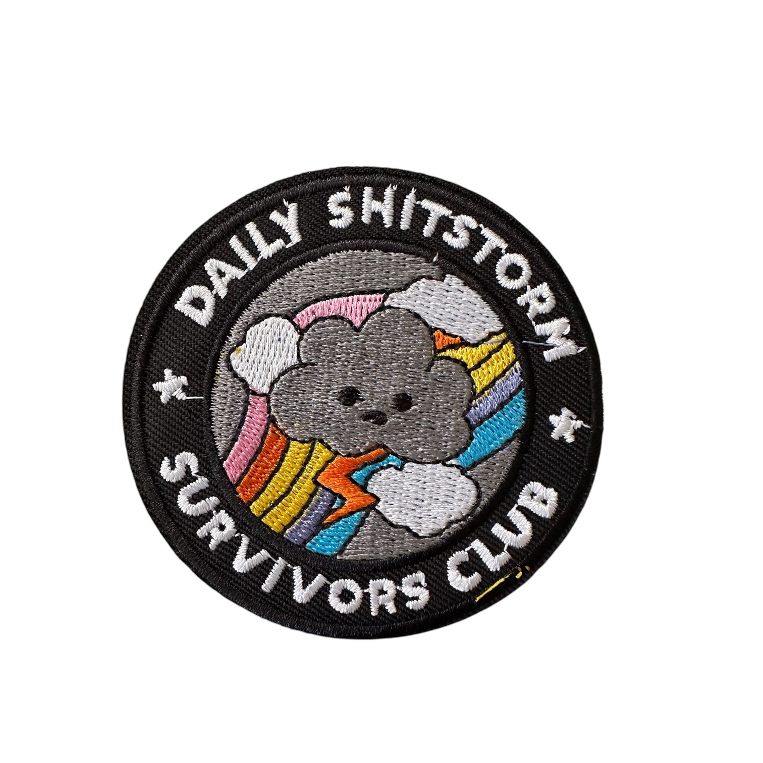 “Daily Shitstorm Survivors Club” Patch - Wander Together Outfitters