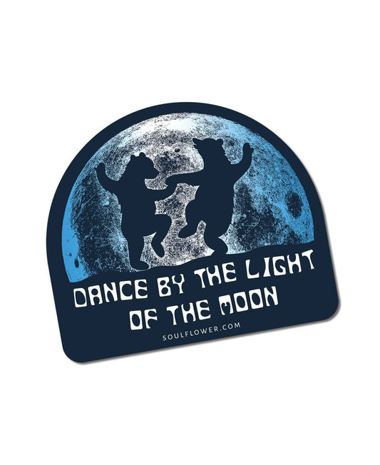 Dance By The Light Of The Moon Bears Sticker - Wander Together Outfitters