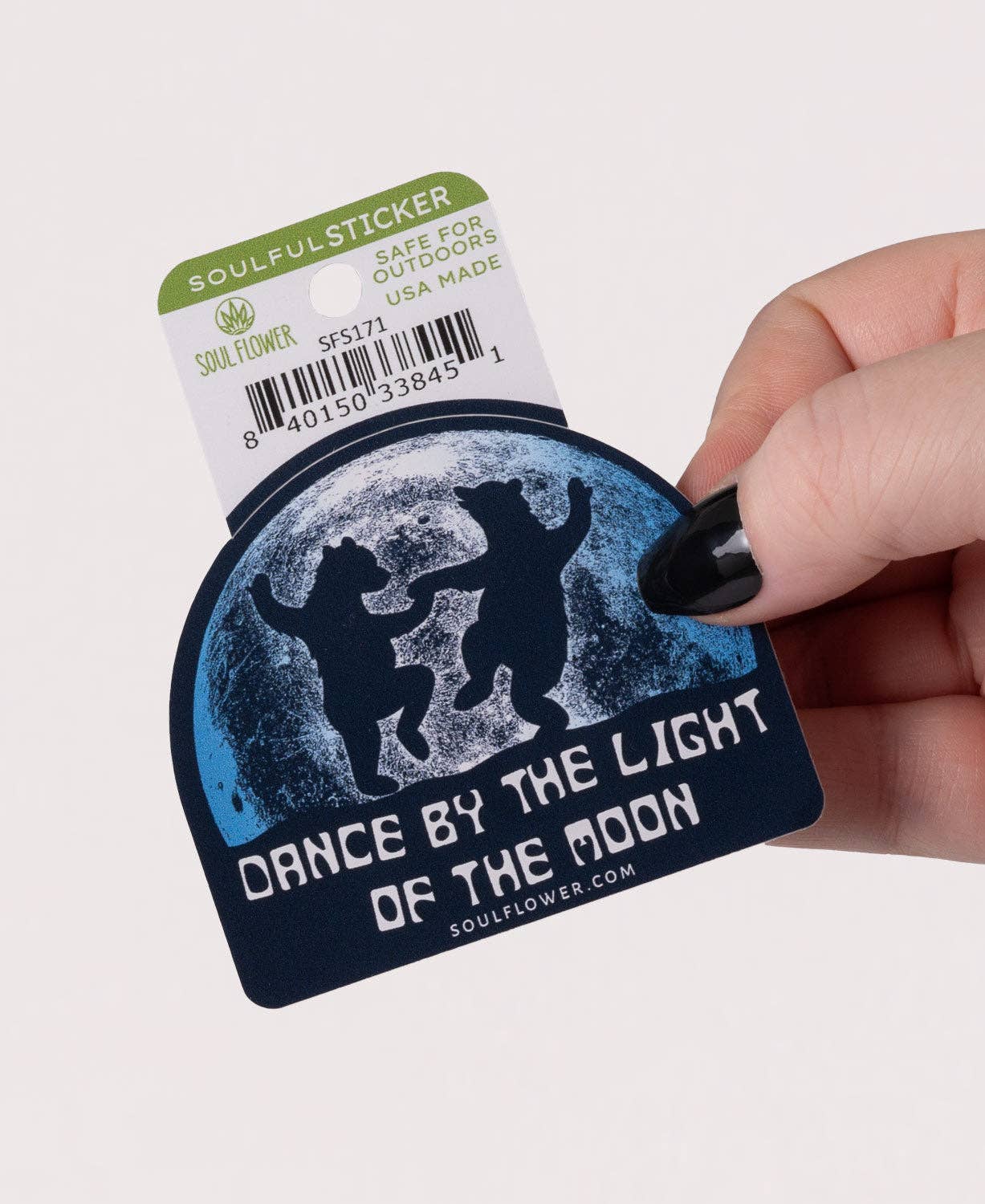 Dance By The Light Of The Moon Bears Sticker - Wander Together Outfitters