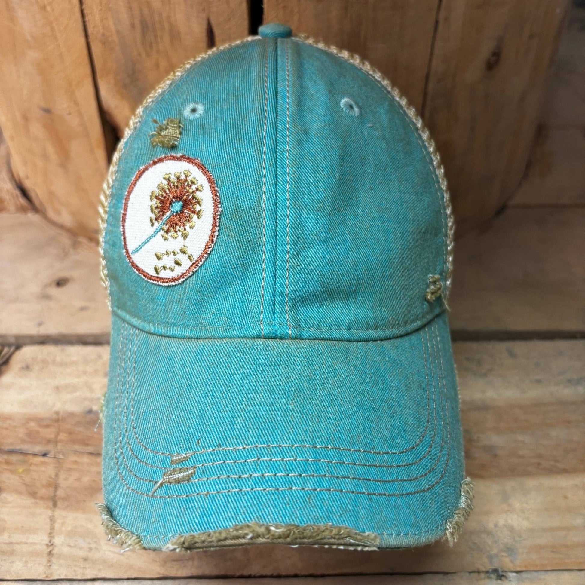 Dandelion Wishes Distressed Vintage Cap - Wander Together Outfitters