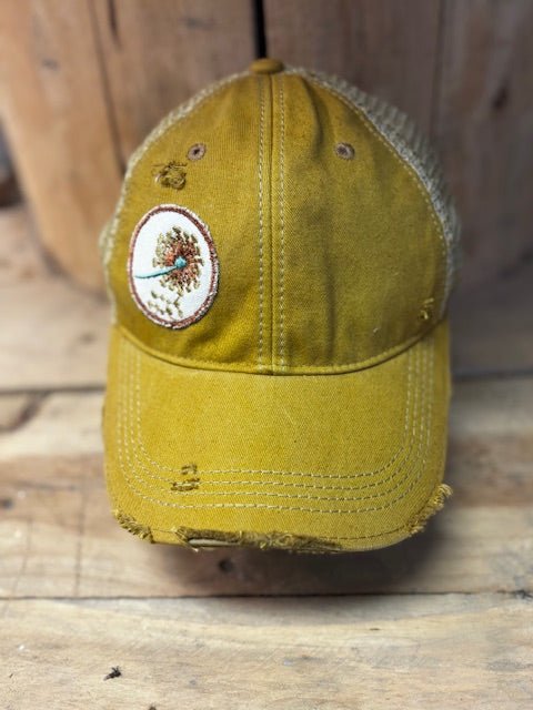 Dandelion Wishes Embroidered Cap - Wander Together Outfitters