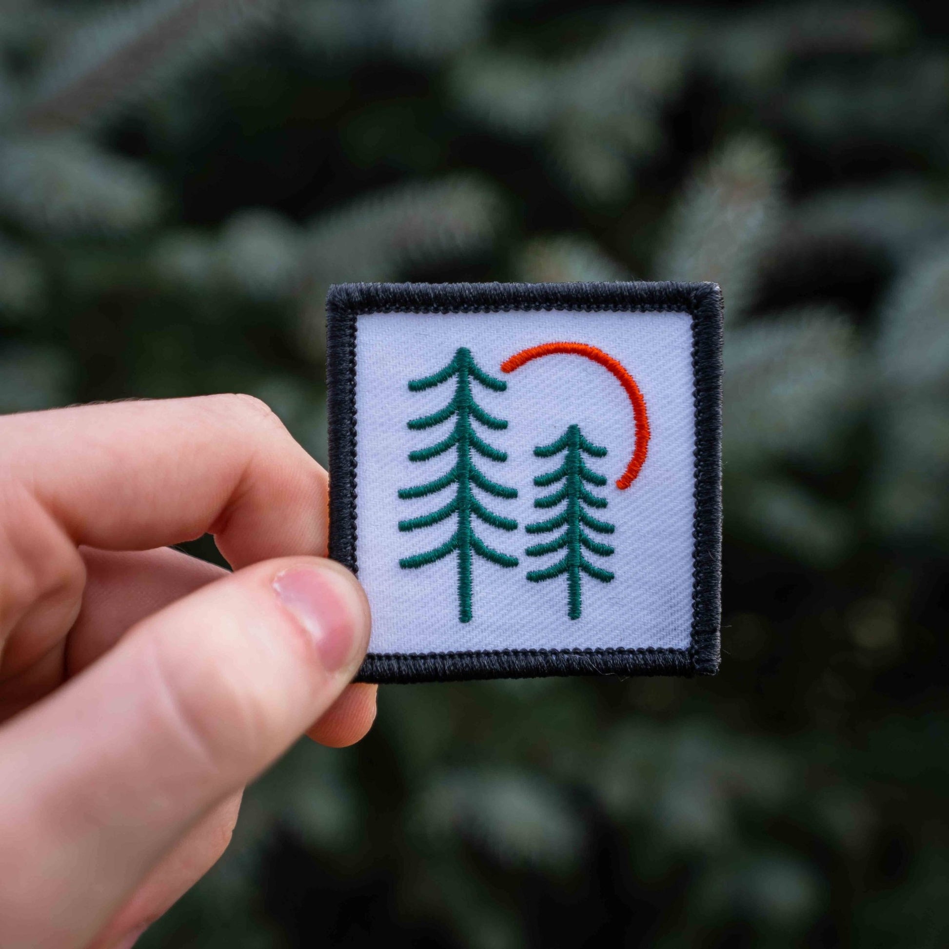 Daybreak Nature Outdoors Hiking Park Embroidered Patch - Wander Together Outfitters