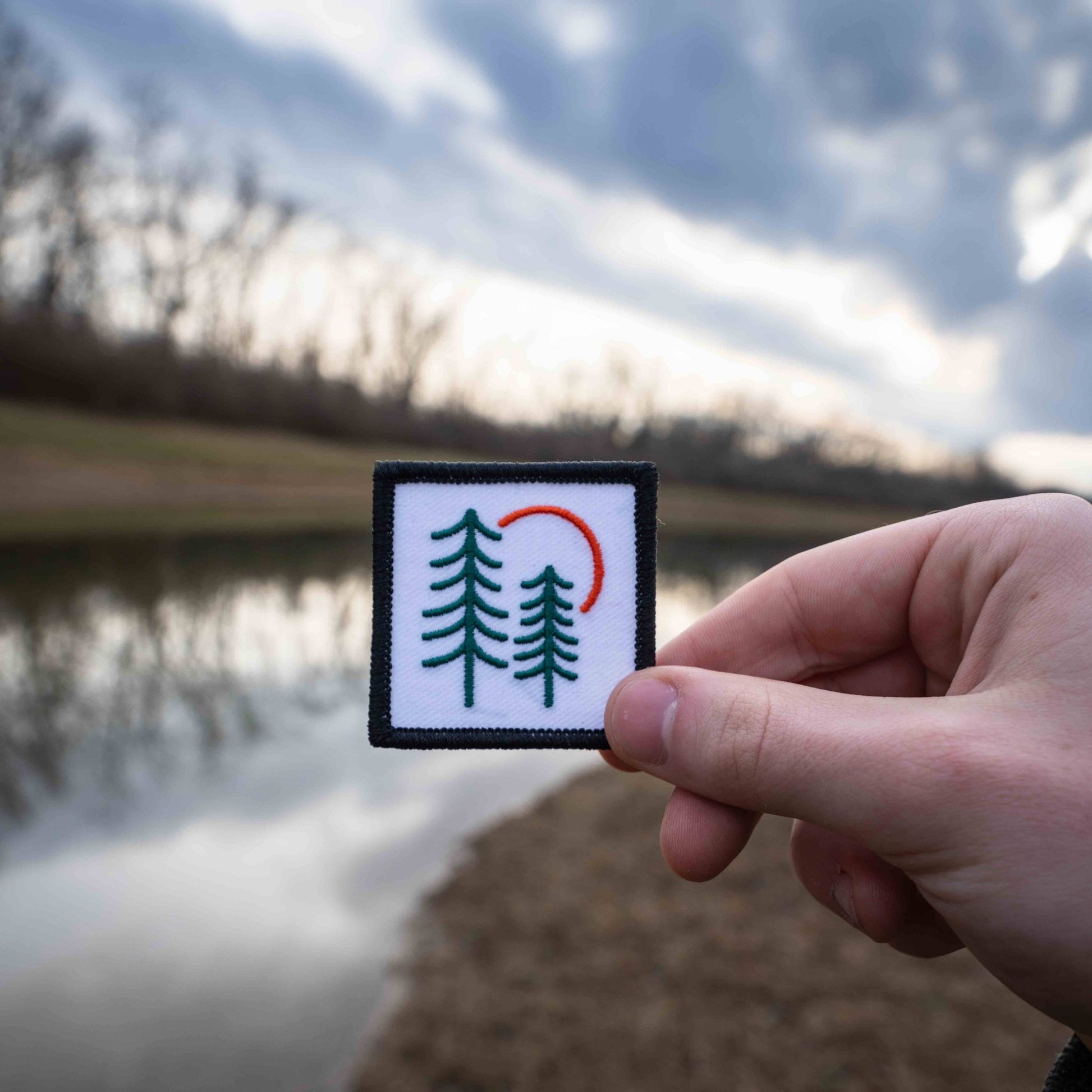 Daybreak Nature Outdoors Hiking Park Embroidered Patch - Wander Together Outfitters