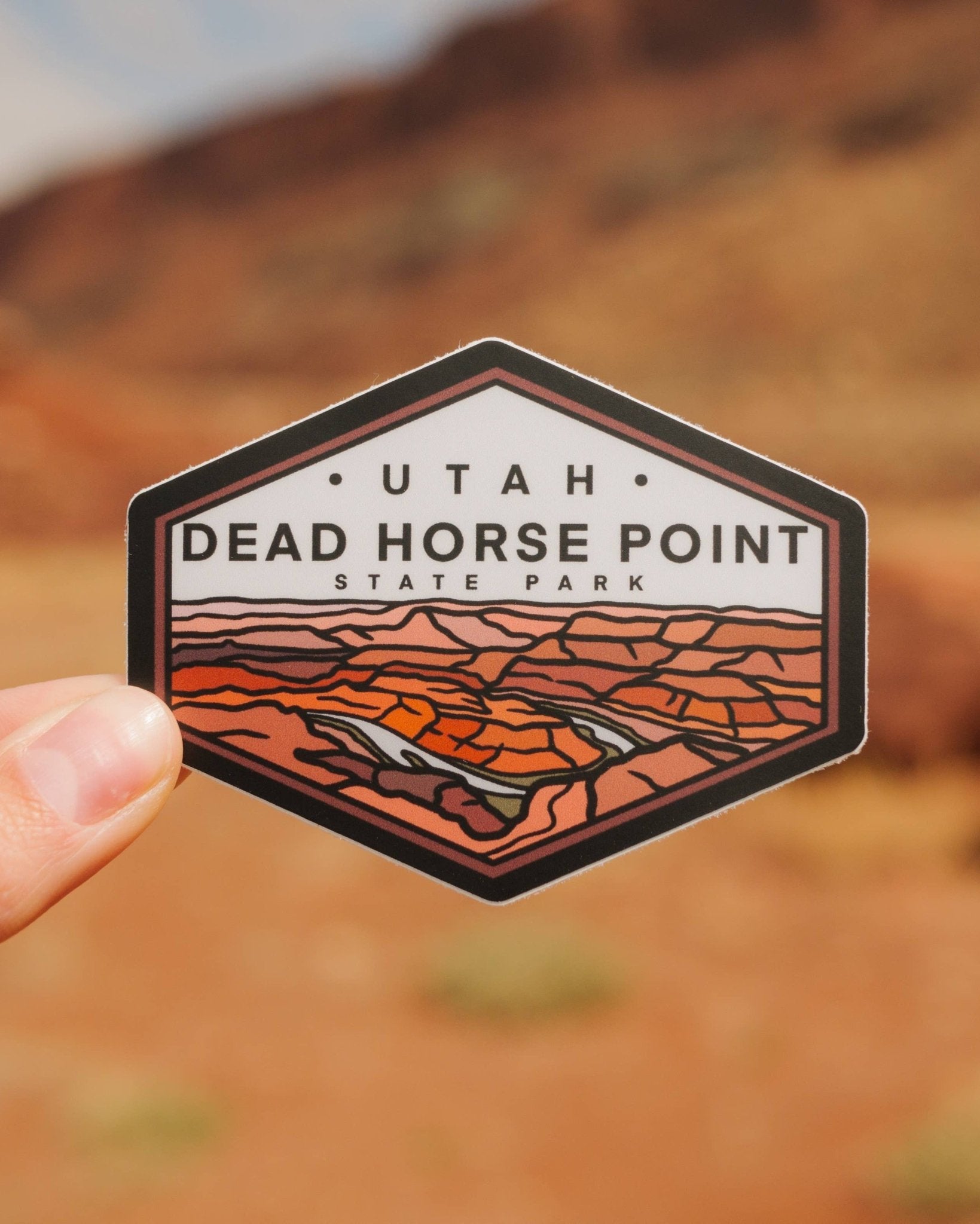 Dead Horse Point State Park Vinyl Sticker - Wander Together Outfitters