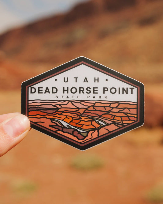 Dead Horse Point State Park Vinyl Sticker - Wander Together Outfitters