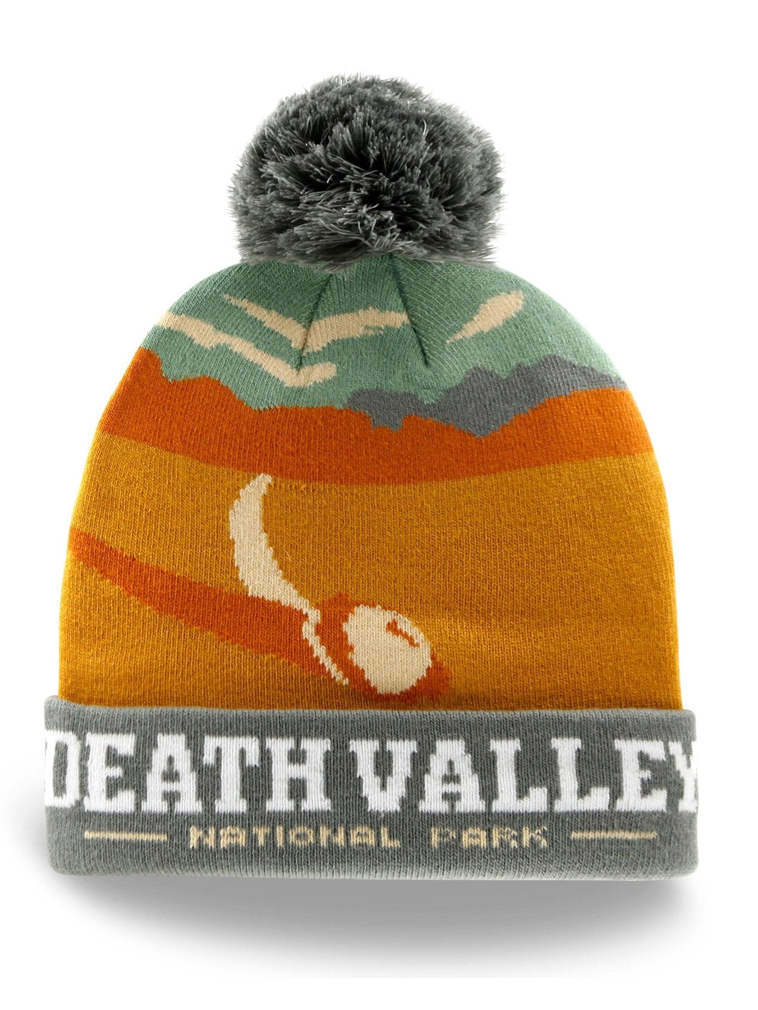 Death Valley National Park Removable PomPom Beanie - Wander Together Outfitters