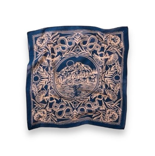 "Deep In Nature" Organic Cotton Bandana (Ojai) - Wander Together Outfitters