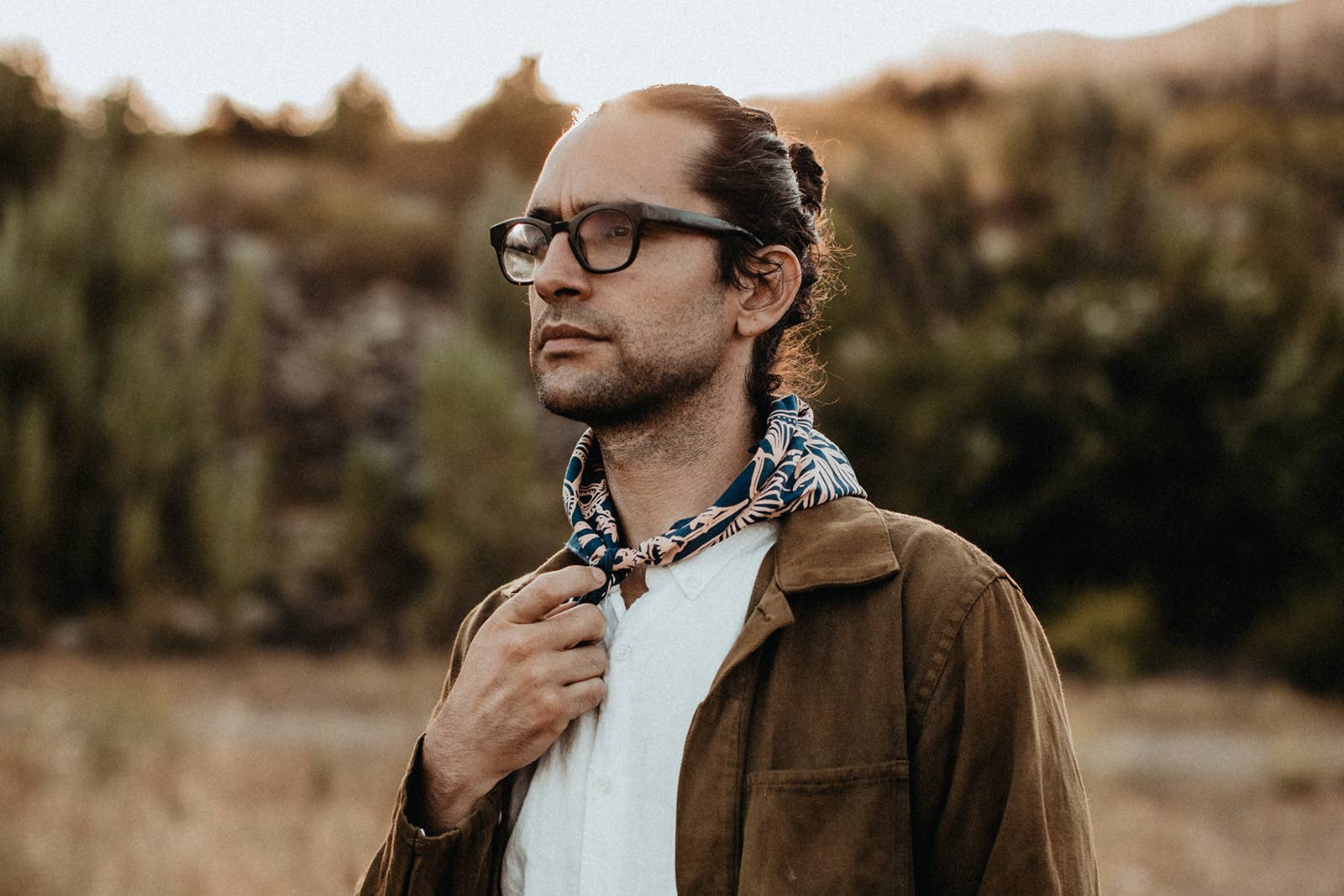 "Deep In Nature" Organic Cotton Bandana (Ojai) - Wander Together Outfitters