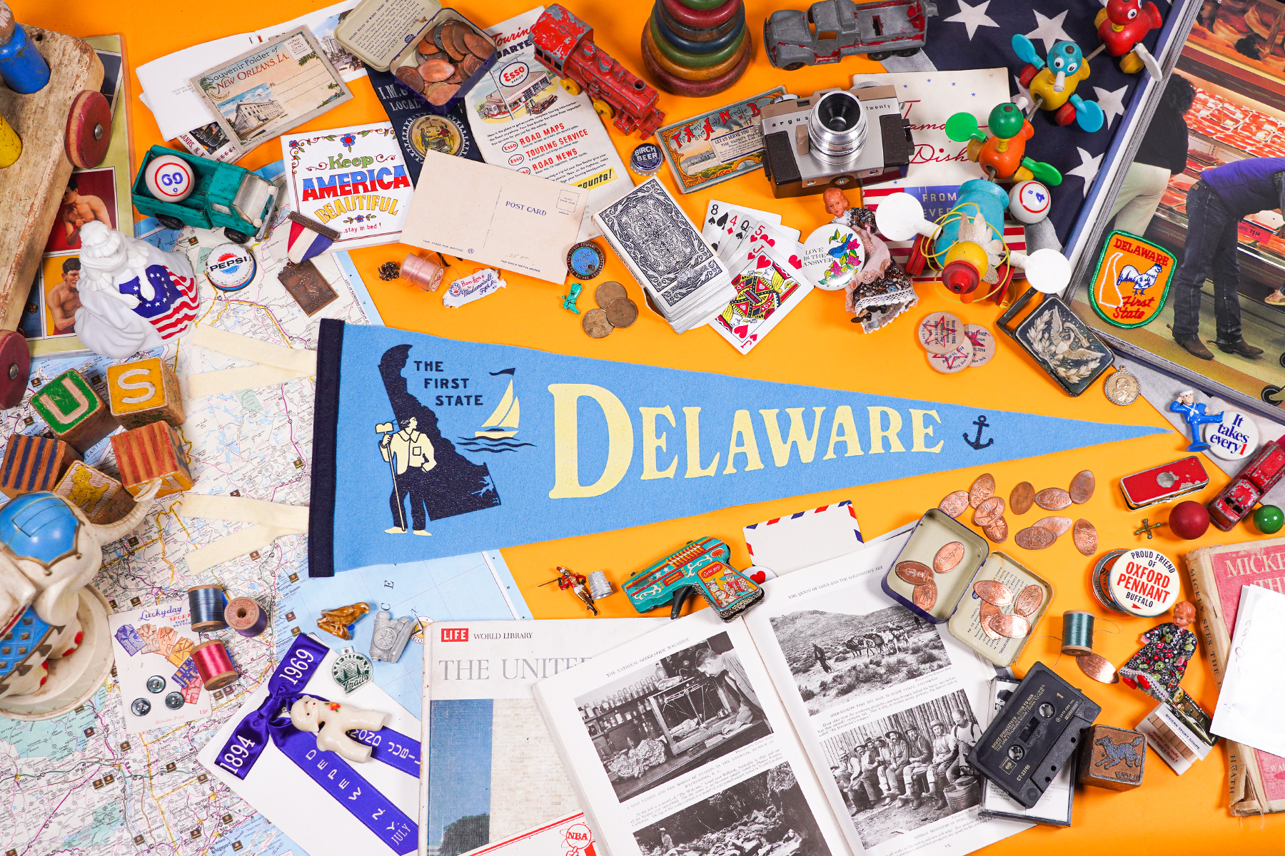 Delaware Pennant - Wander Together Outfitters