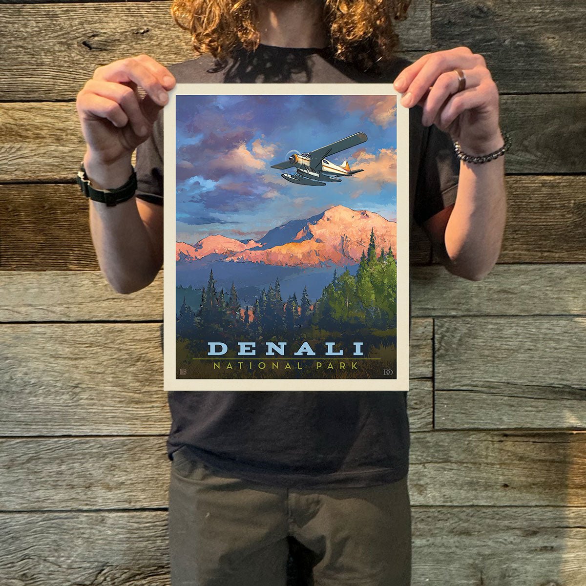 Denali National Park: Back Country Art Print - Wander Together Outfitters