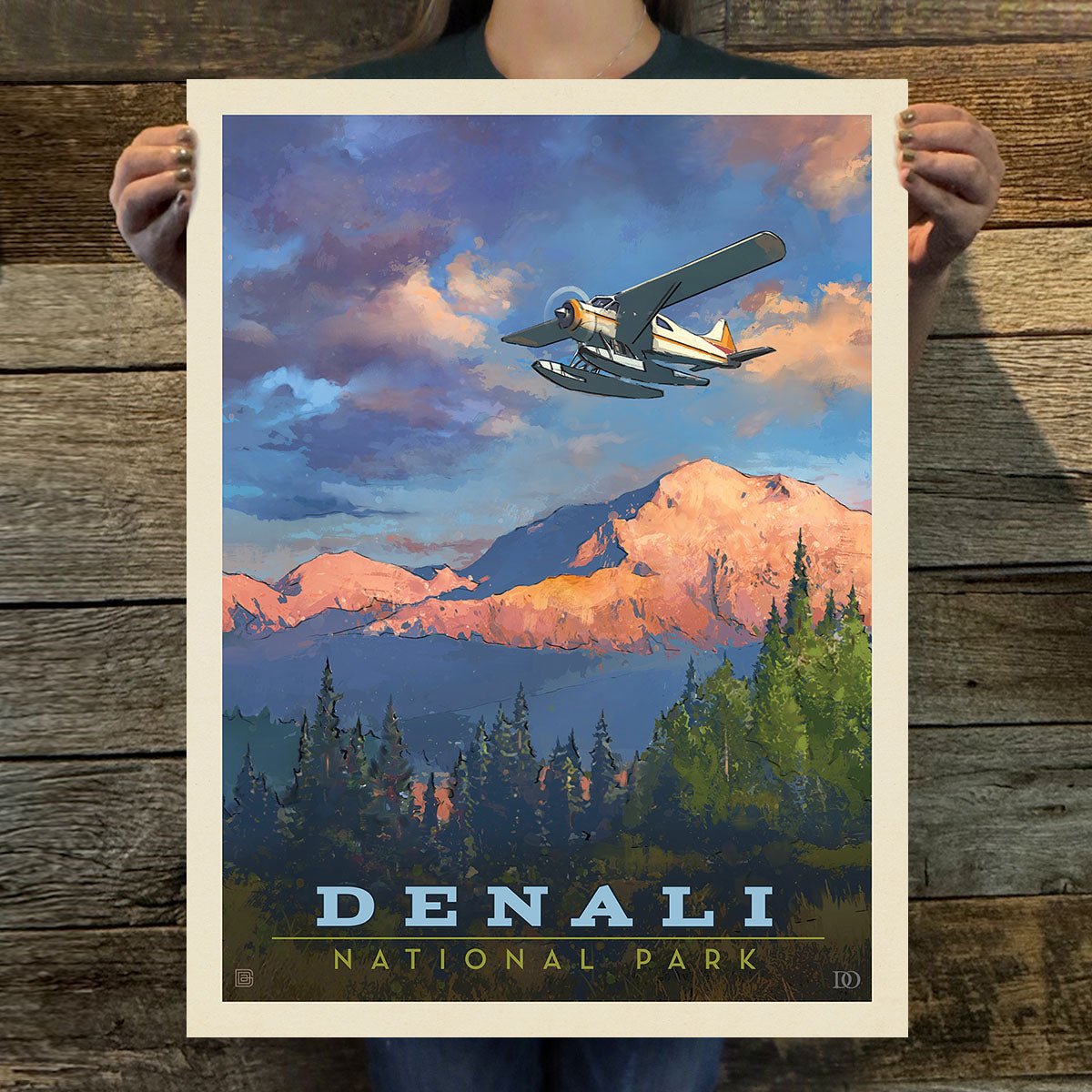 Denali National Park: Back Country Art Print - Wander Together Outfitters