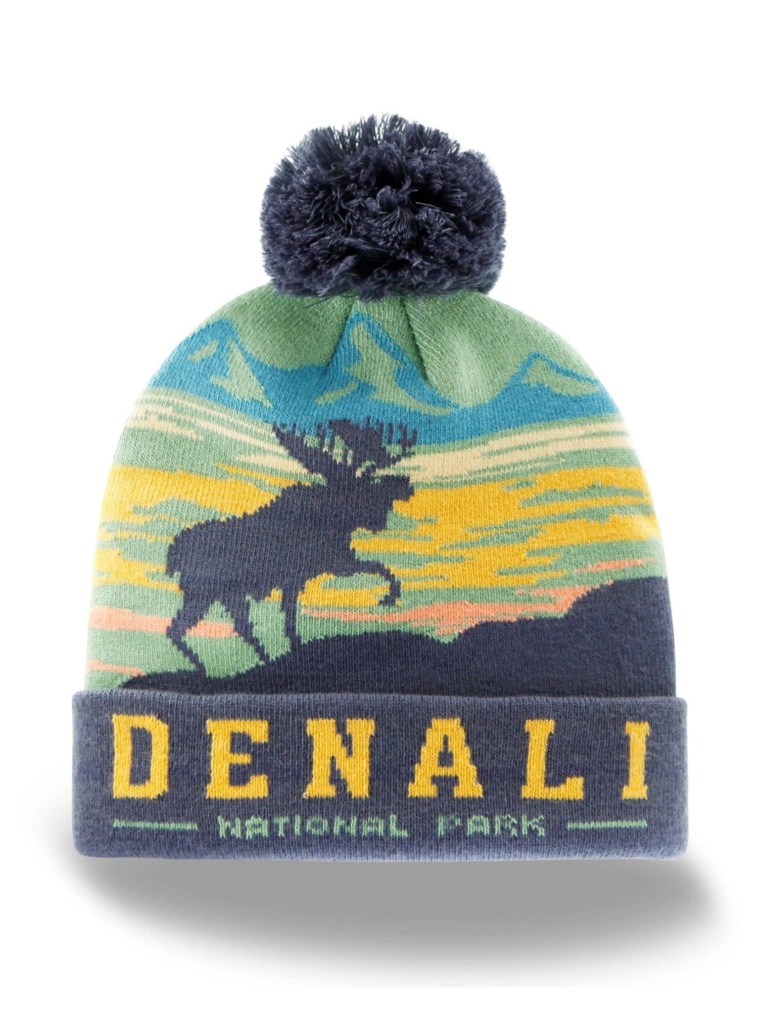 Denali National Park PomPom Beanie - Wander Together Outfitters
