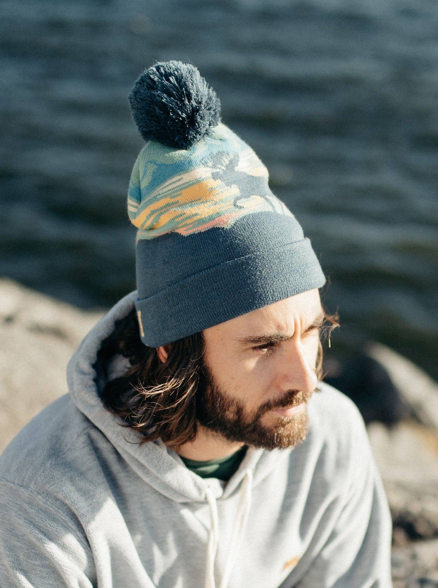 Denali National Park PomPom Beanie - Wander Together Outfitters