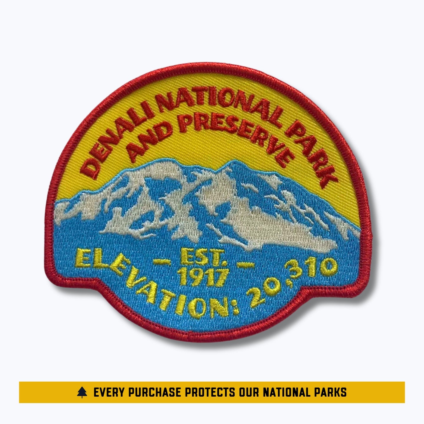 Denali National Park & Preserve Patch | Oversized - Wander Together Outfitters