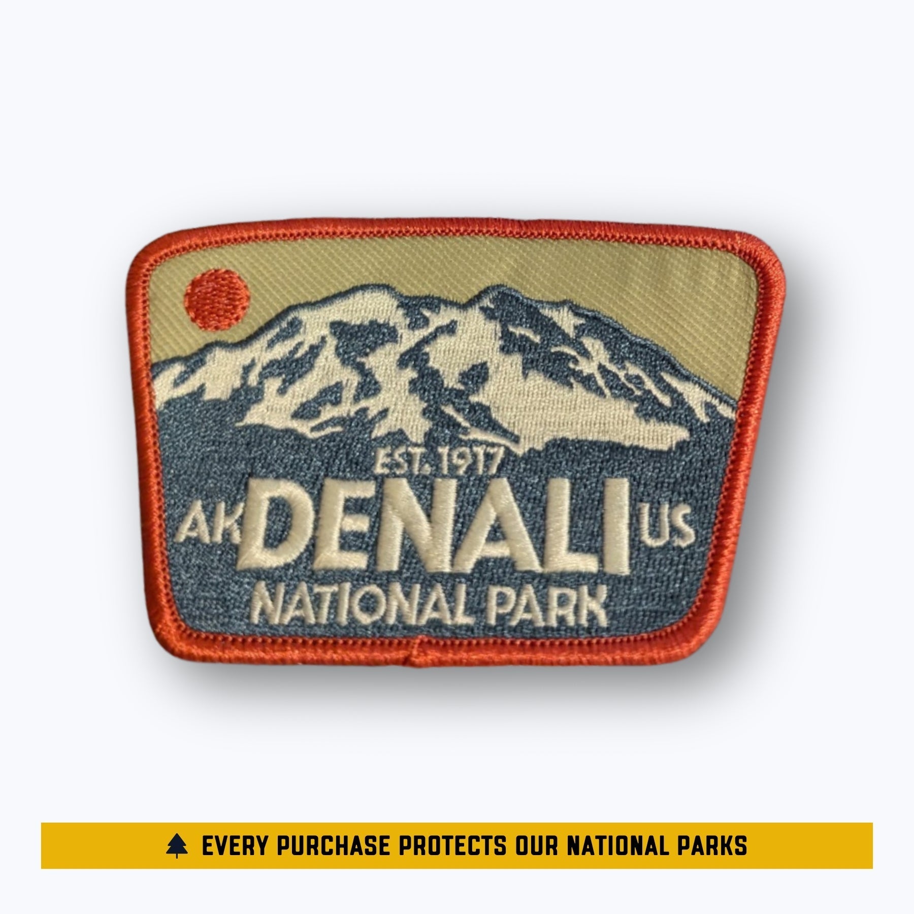 Denali National Park Standard Patch - Wander Together Outfitters