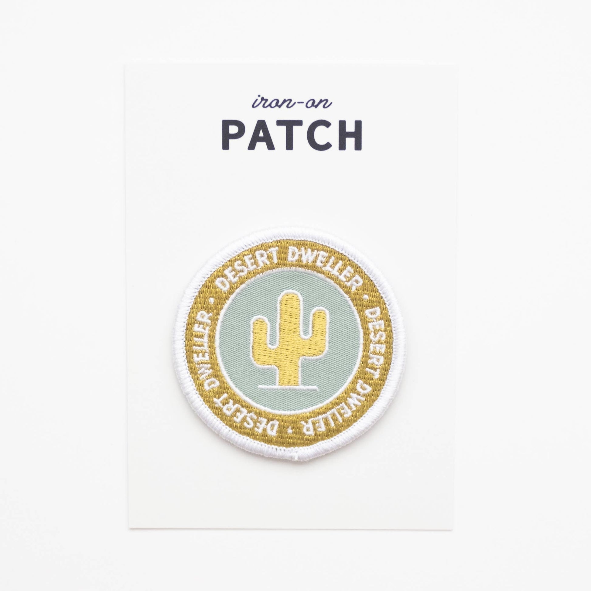 "Desert Dweller" Embroidered Iron on Patch - Wander Together Outfitters